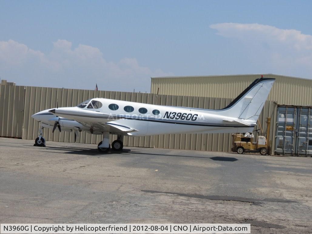 N3960G, Cessna 340A C/N 340A0244, Parked near the paintshop