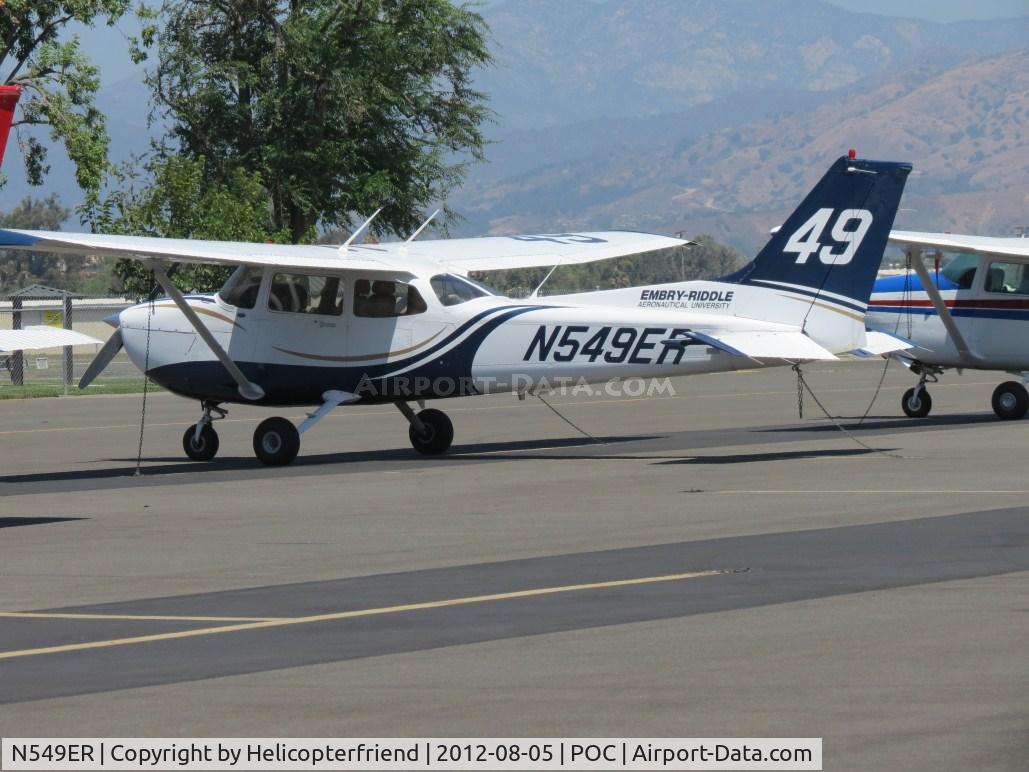 N549ER, 2007 Cessna 172S C/N 172S10577, Parked in transient parking