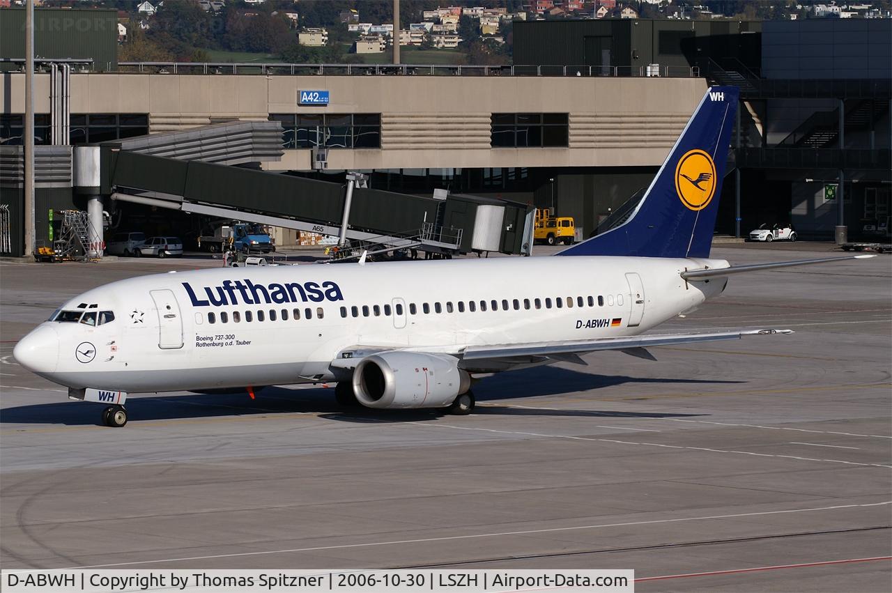 D-ABWH, 1989 Boeing 737-330 C/N 24284, Lufthansa's 