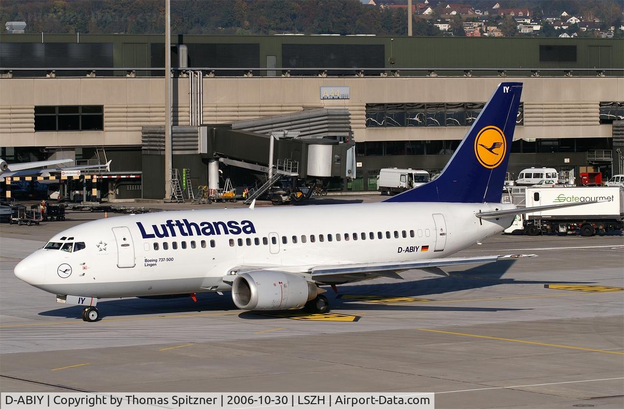 D-ABIY, 1991 Boeing 737-530 C/N 25243, Lufthansa's 
