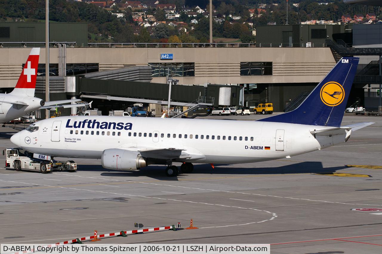 D-ABEM, 1991 Boeing 737-330 C/N 25416, Lufthansa's 