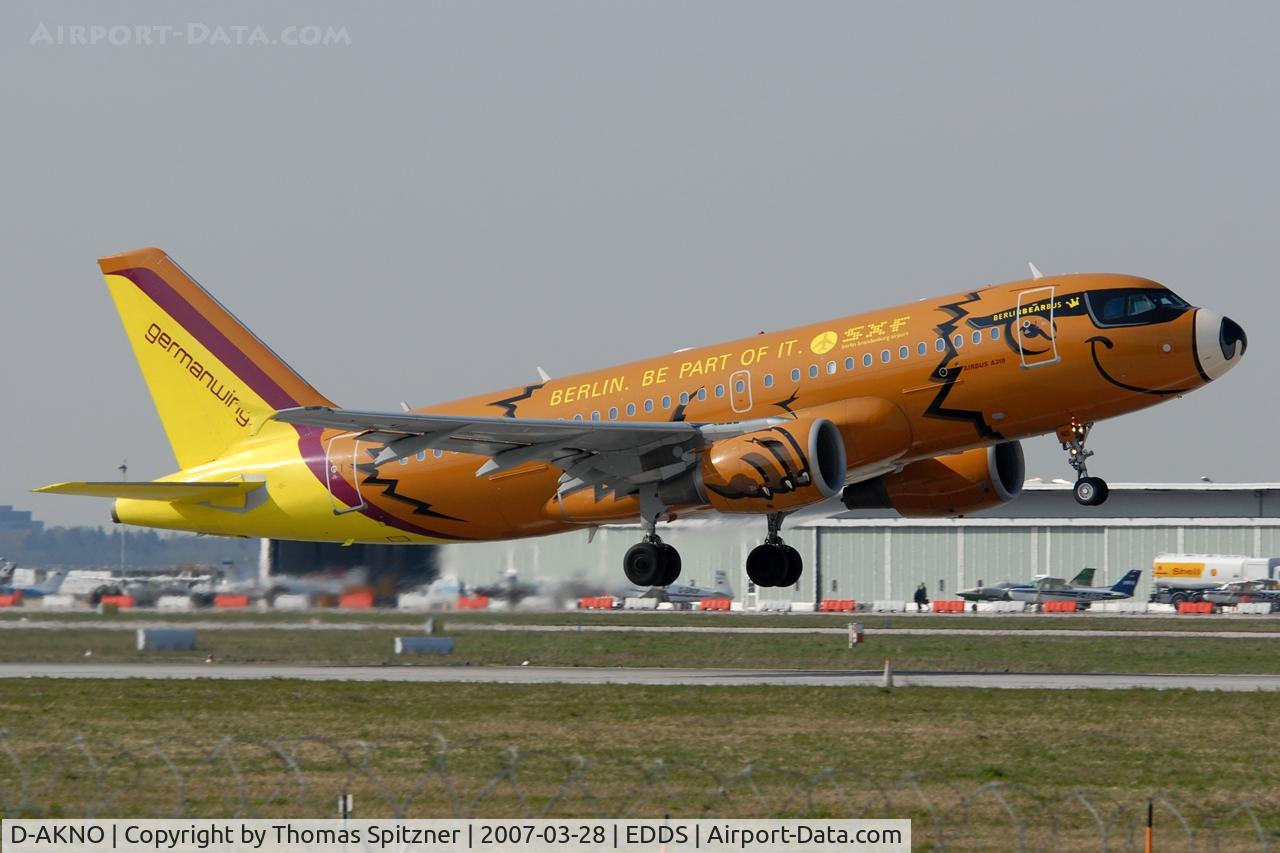 D-AKNO, 1999 Airbus A319-112 C/N 1147, Germanwings D-AKNO in spec. 