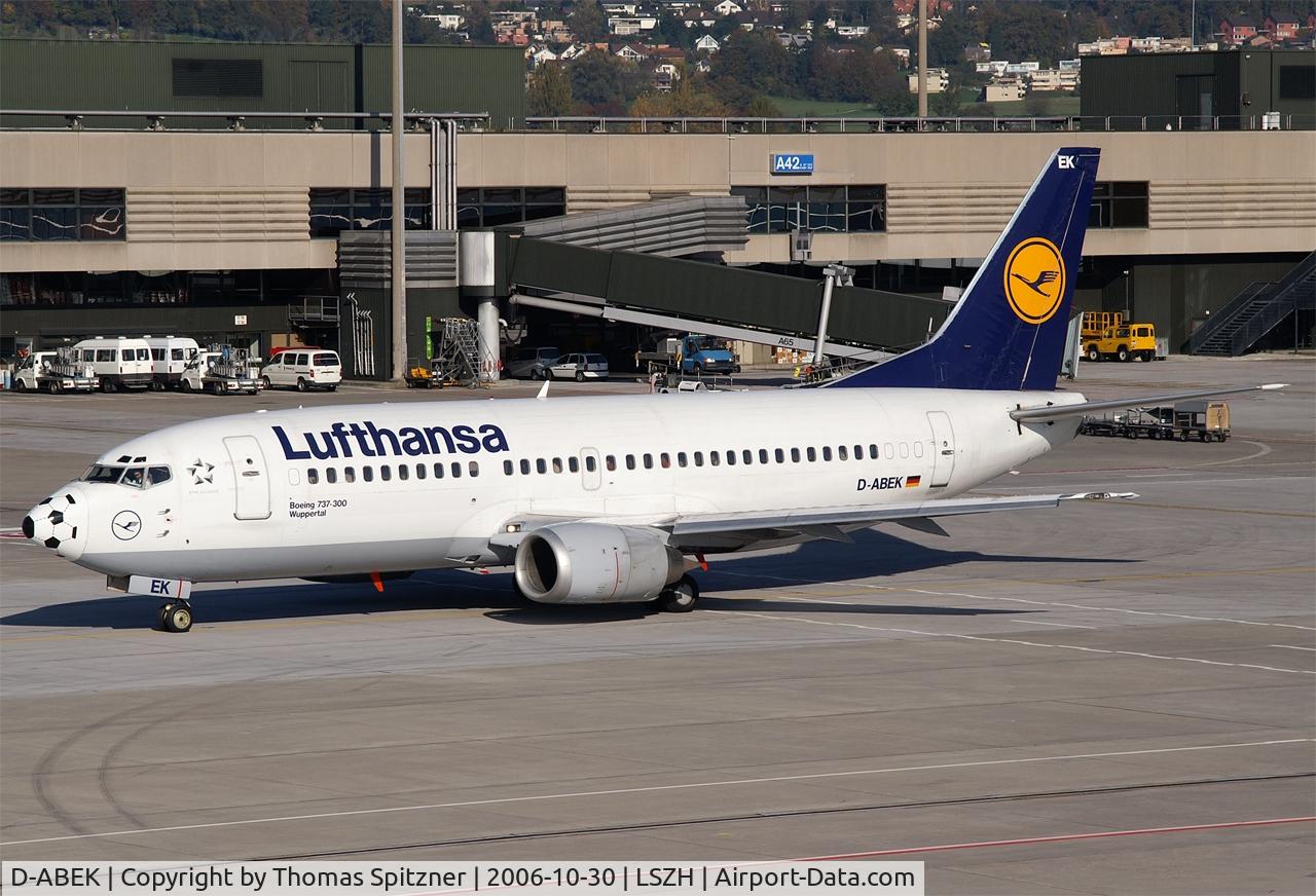 D-ABEK, 1991 Boeing 737-330 C/N 25414, Lufthansa's 