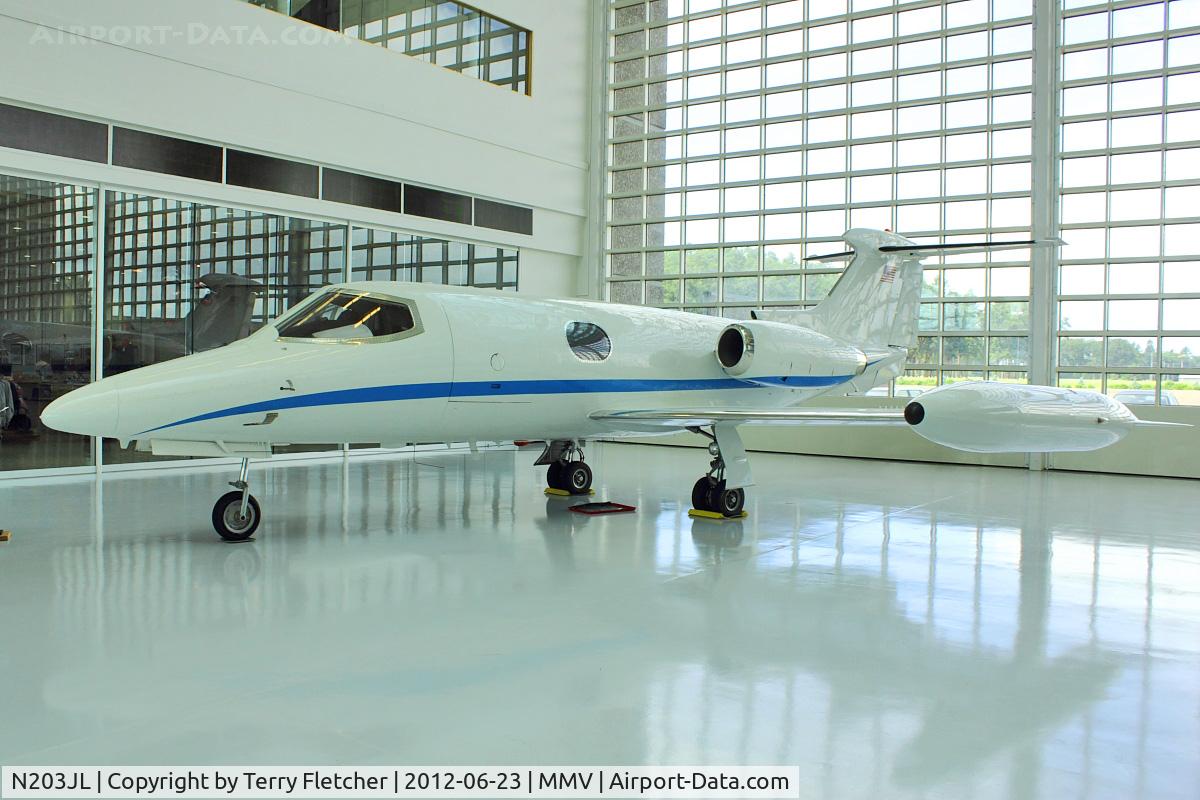 N203JL, 1969 Learjet 24B C/N 203, At Evergreen Air and Space Museum