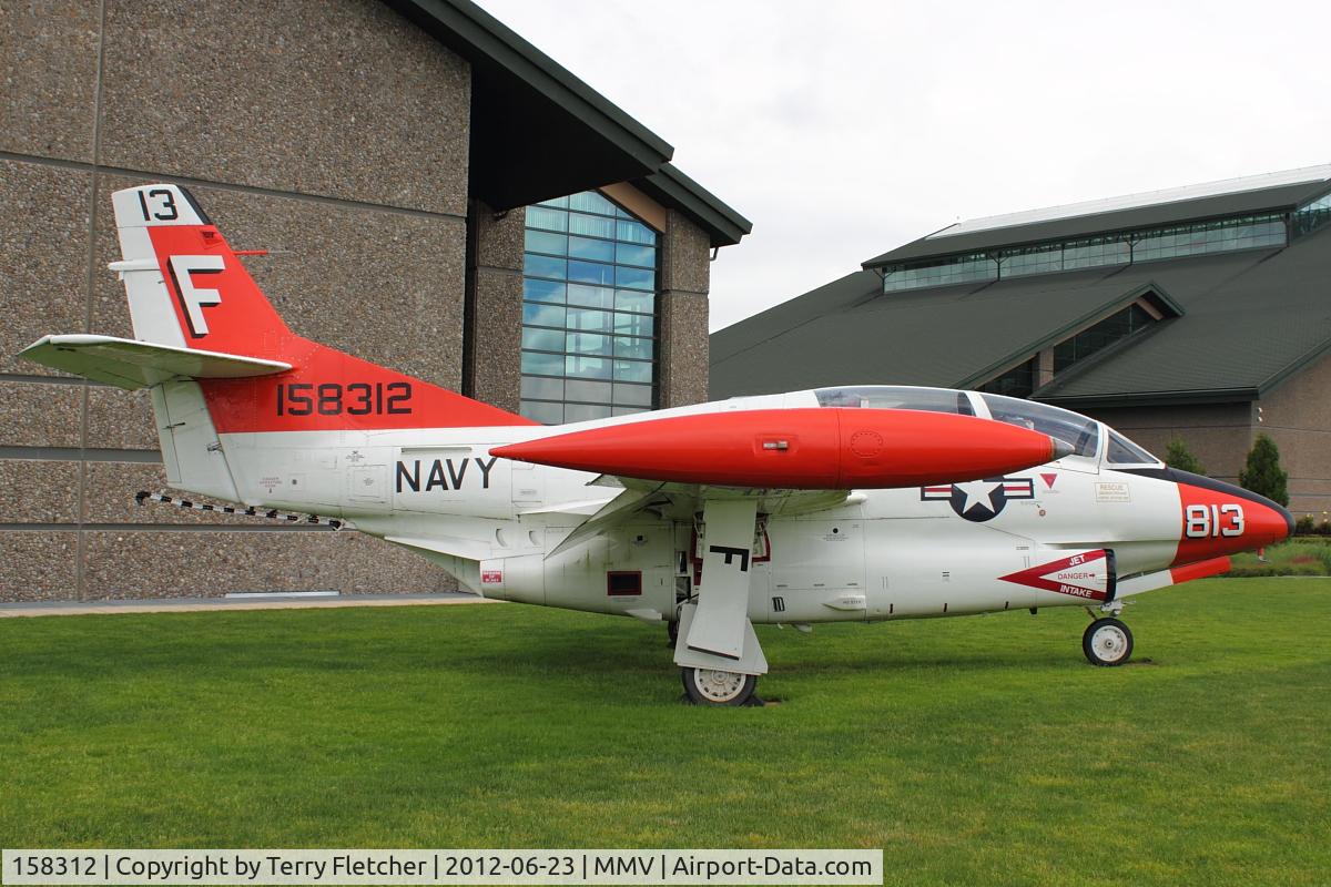 158312, Rockwell T-2C Buckeye C/N 340-03, At Evergreen Air and Space Museum