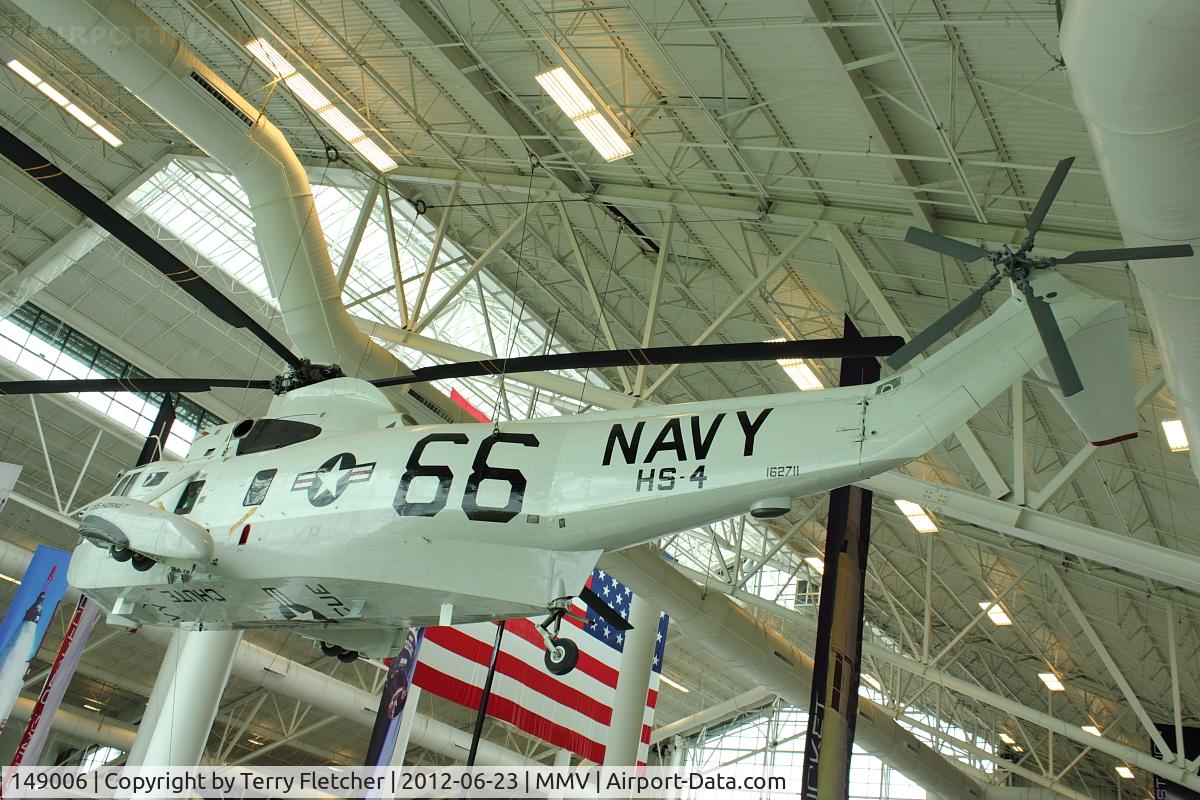 149006, 1962 Sikorsky SH-3H Sea King C/N 61080, Painted (incorrectly) as Bu 162711 At Evergreen Air and Space Museum
