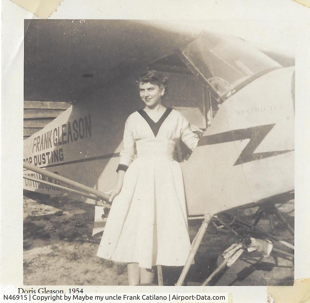 N46915, 1942 Piper J-3 Cub C/N G-187, One of my Fathers Dusters around 1951 or52
