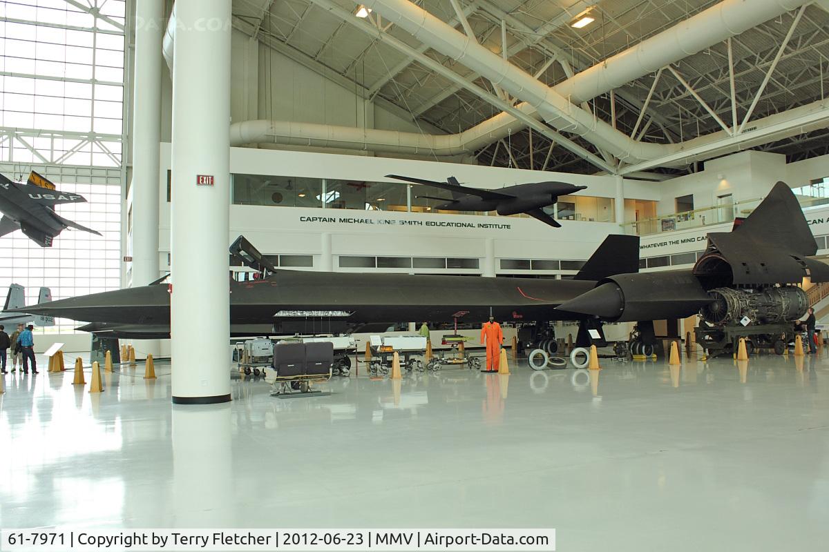 61-7971, Lockheed SR-71A Blackbird C/N 2022, At Evergreen Air and Space Museum