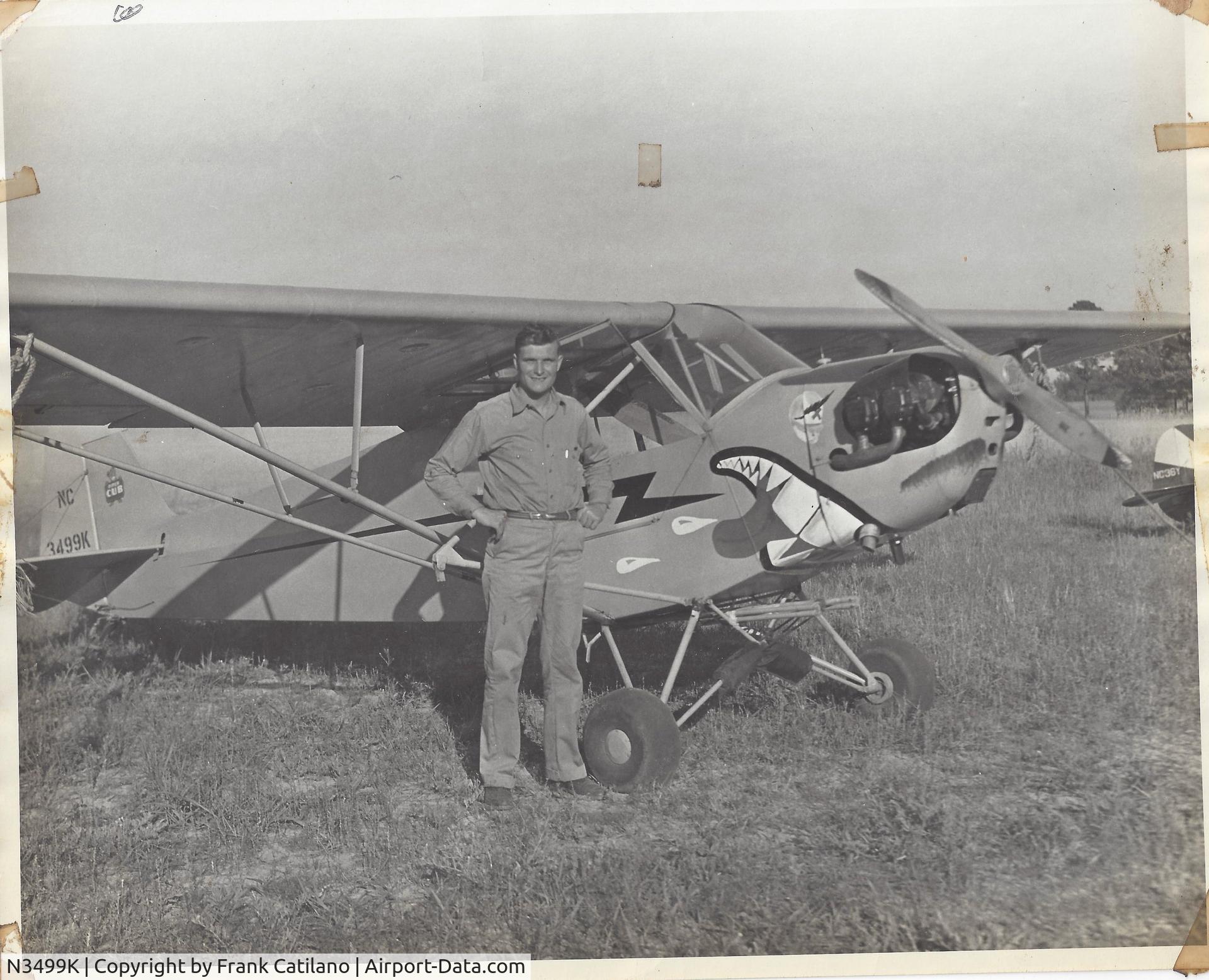 N3499K, Piper J3C-65 Cub Cub C/N 22189, Piper Cub