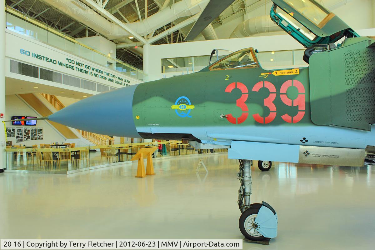 20 16, Mikoyan-Gurevich MiG-23ML C/N 0390324635, At Evergreen Air and Space Museum