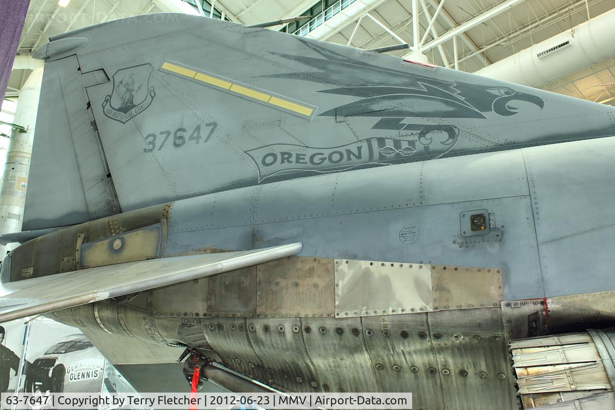 63-7647, 1963 McDonnell F-4C Phantom II C/N 750, At Evergreen Air and Space Museum