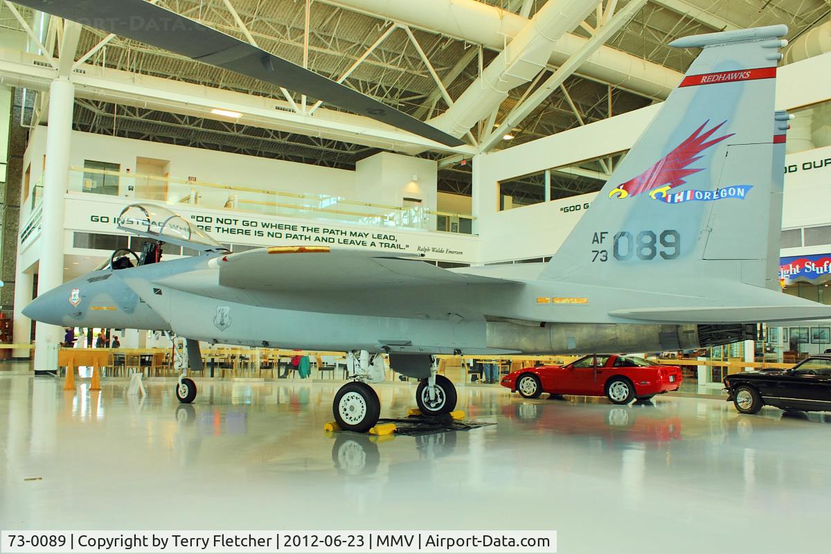 73-0089, 1973 McDonnell Douglas F-15A Eagle C/N 0028/A023, At Evergreen Air and Space Museum