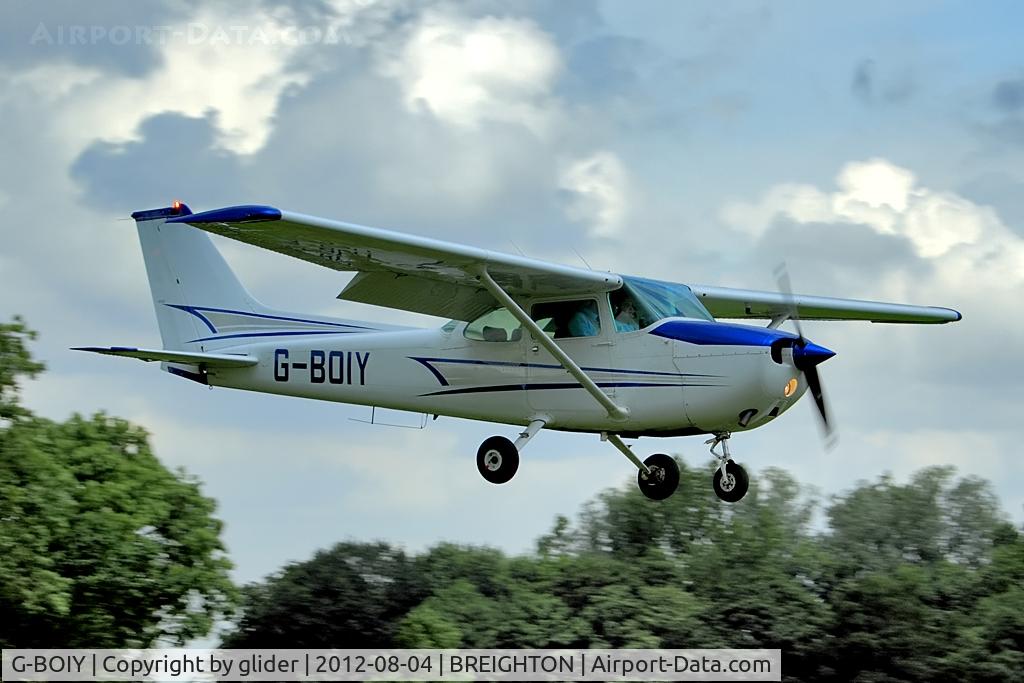 G-BOIY, 1976 Cessna 172N C/N 172-67738, Arrival