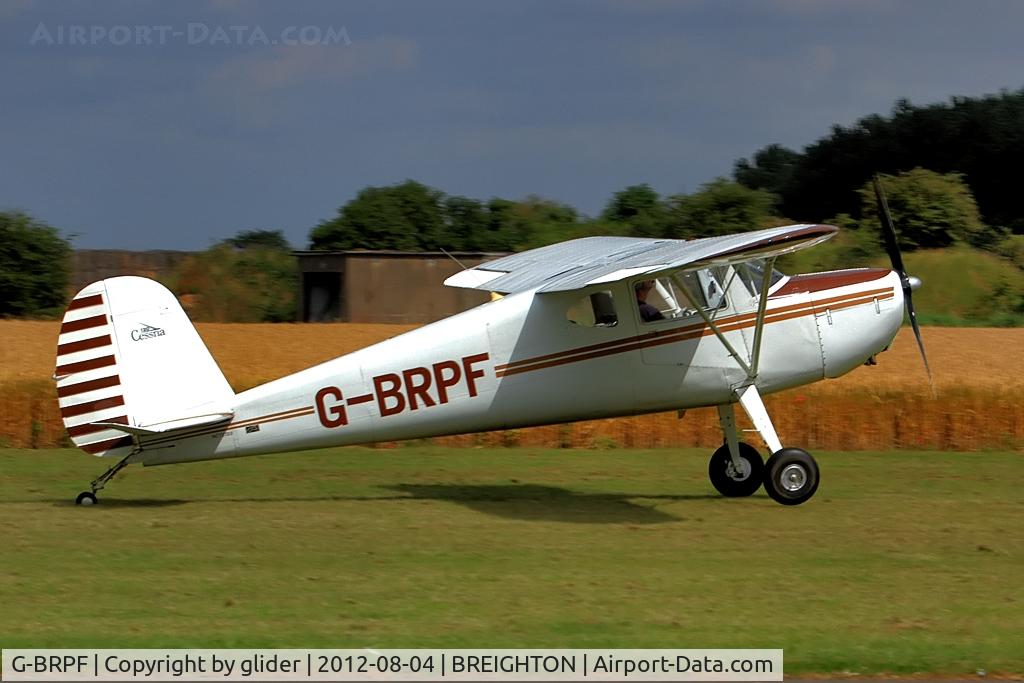 G-BRPF, 1946 Cessna 120 C/N 9902, Old stager a welcome sight