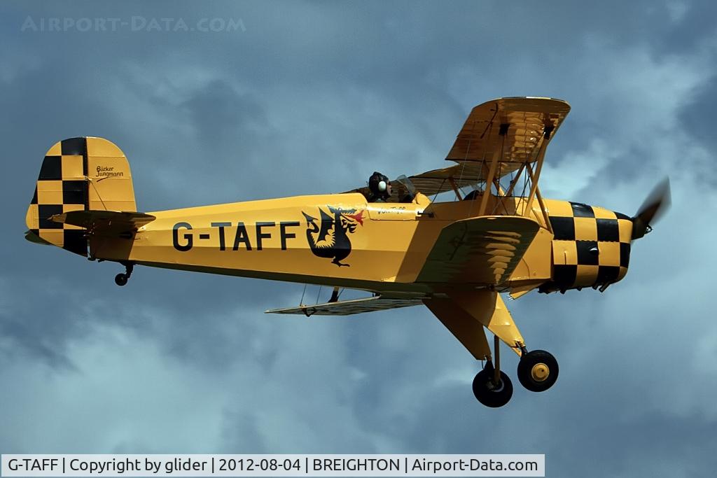 G-TAFF, 1957 CASA 1-131E Jungmann C/N 1129, Fly past