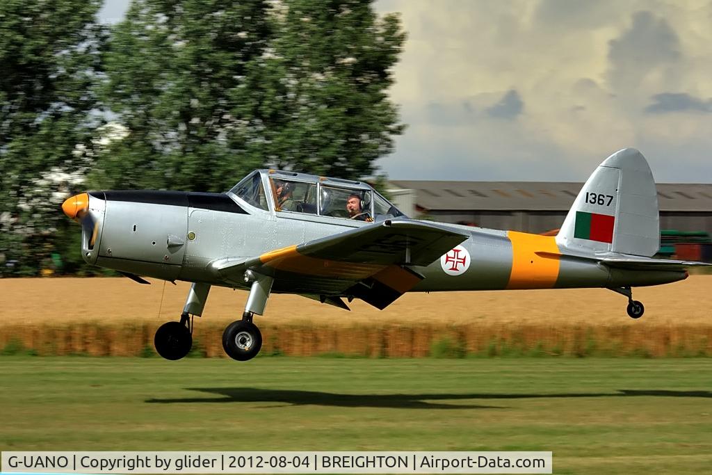 G-UANO, 1959 OGMA DHC-1 Chipmunk T.20 C/N OGMA-57, Intriguing registration