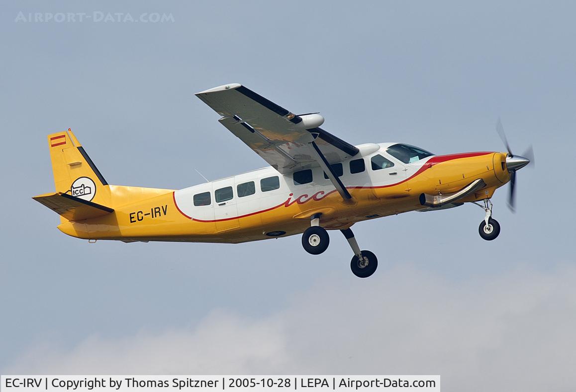 EC-IRV, 2003 Cessna 208B Grand Caravan C/N 208B1038, Nice visitor at PMI
