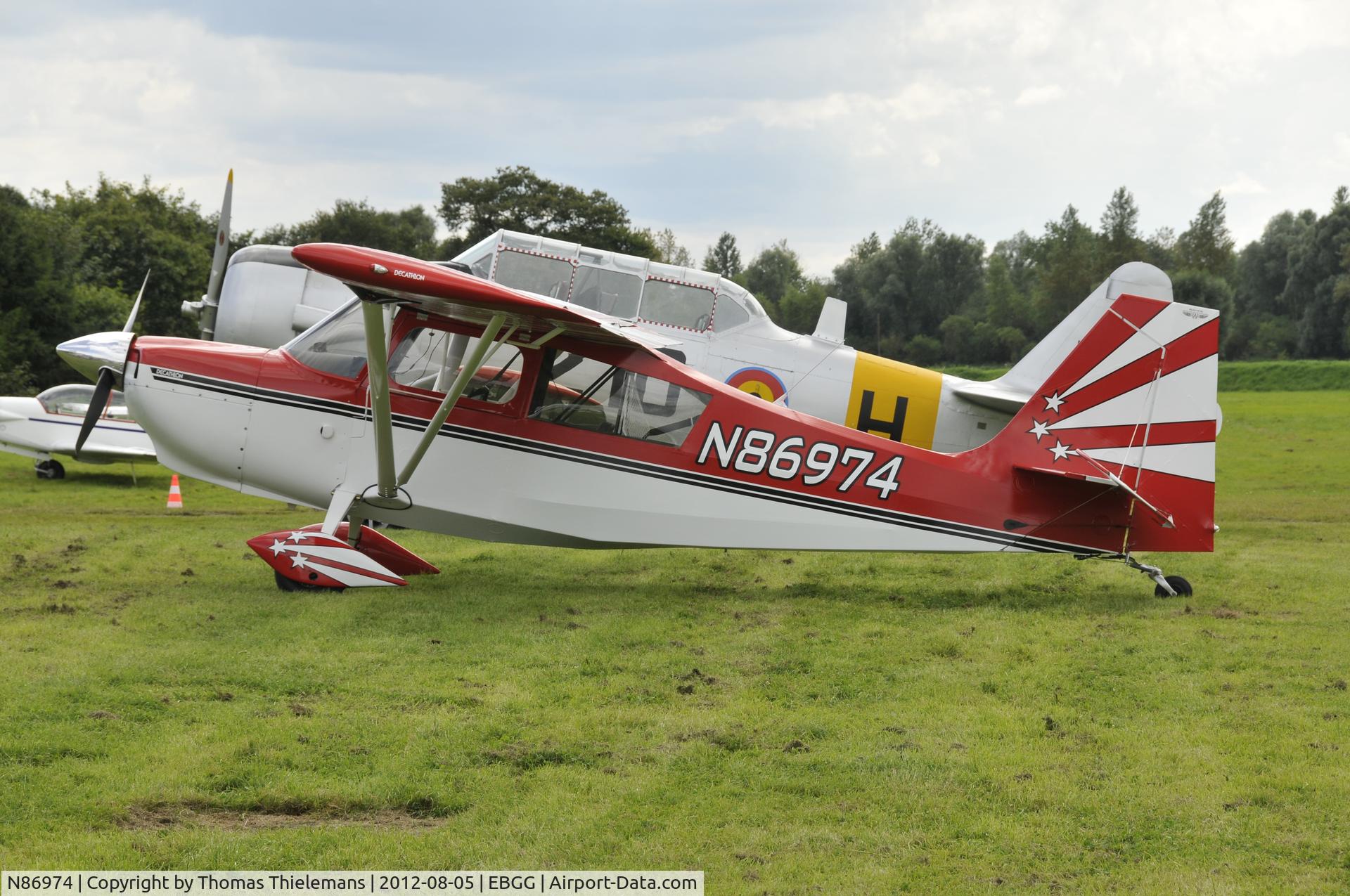 N86974, 1974 Bellanca 8KCAB Decathlon C/N 145-74, Opendeurdag VZP