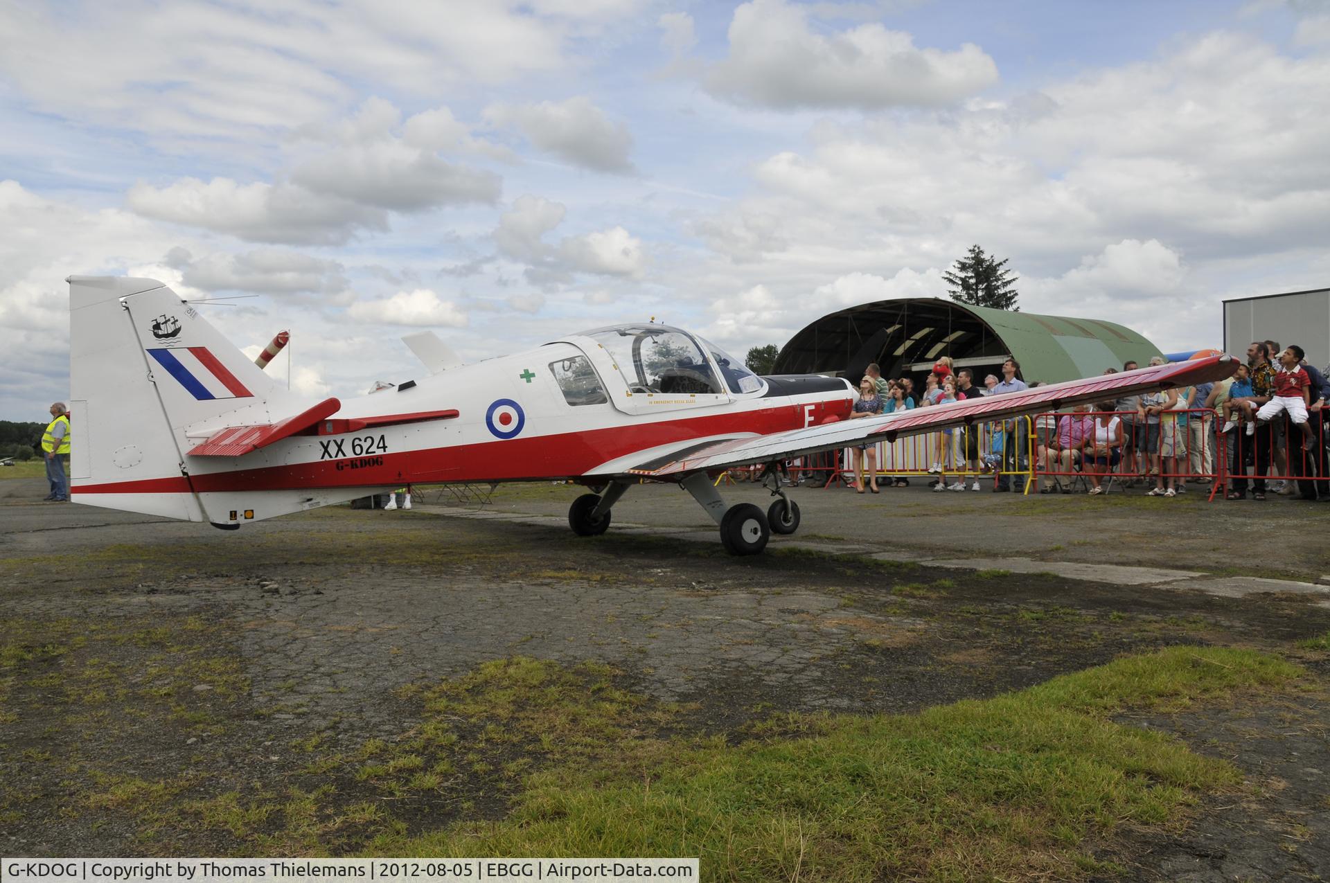 G-KDOG, 1973 Scottish Aviation Bulldog Series 120 Model 121 C/N BH120/289, Opendeurdag VZP