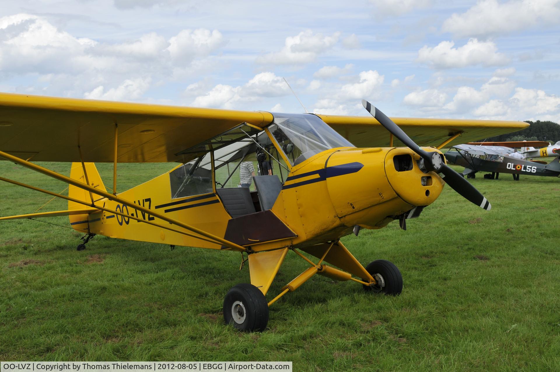 OO-LVZ, 1951 Piper L-18C Super Cub (PA-18-95) C/N 18-1405, Opendeurdag VZP 2012