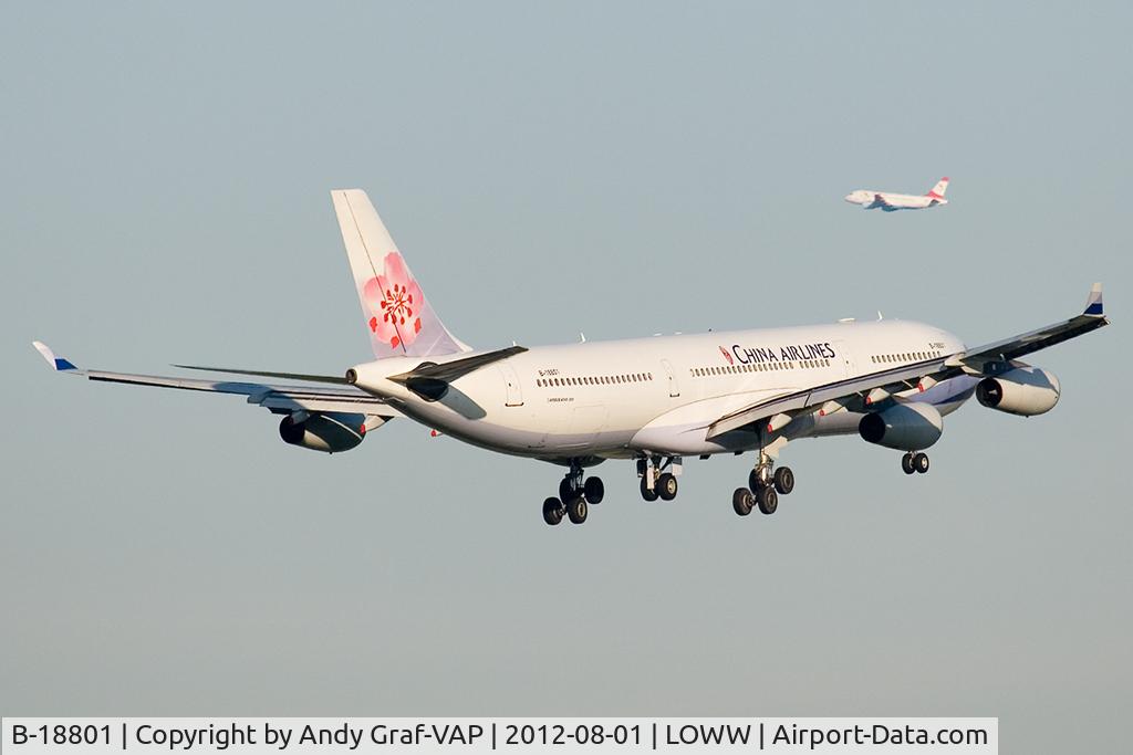 B-18801, 2001 Airbus A340-313 C/N 402, China Airlines A340-300
