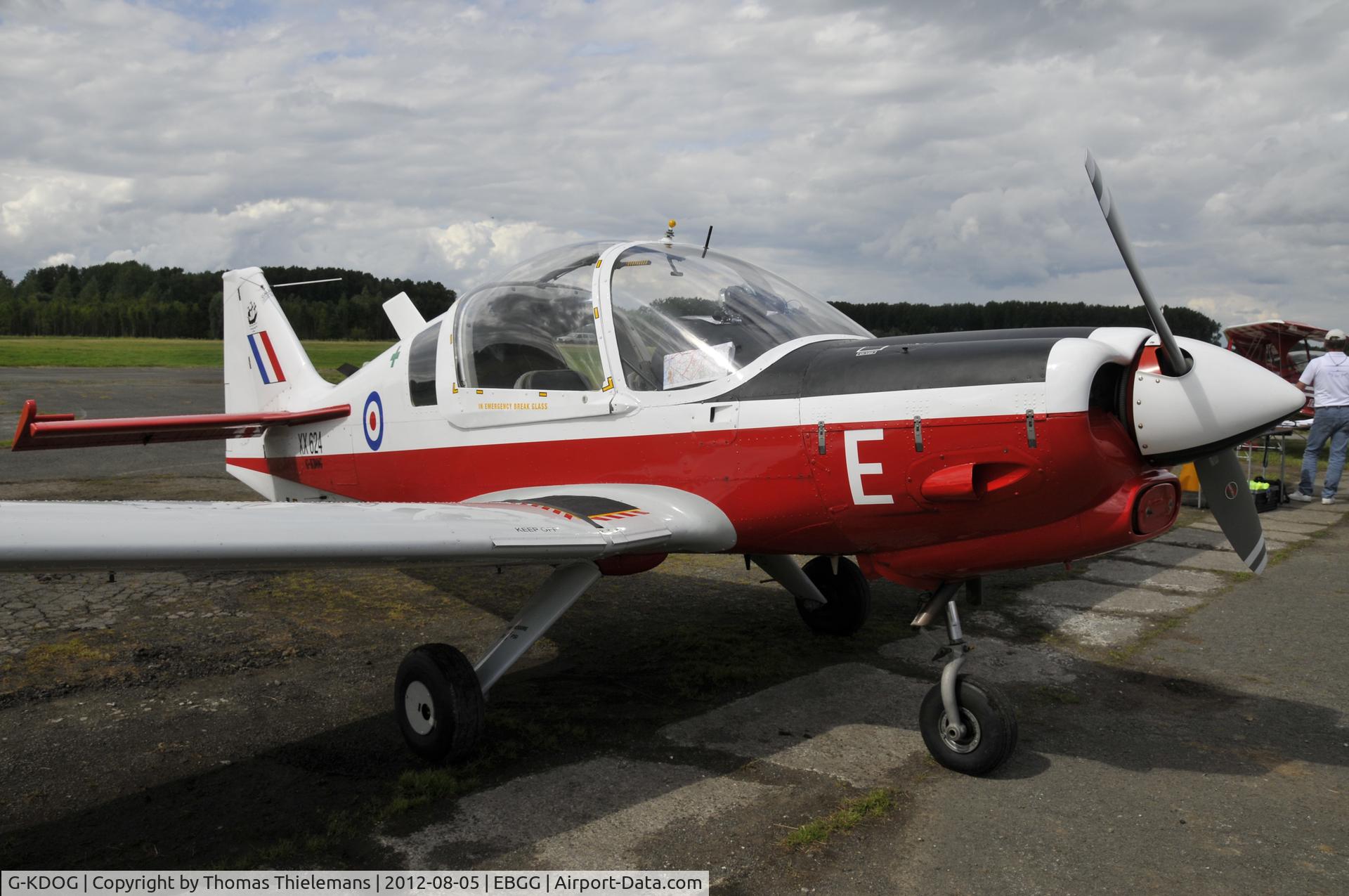 G-KDOG, 1973 Scottish Aviation Bulldog Series 120 Model 121 C/N BH120/289, Opendeurdag VZP