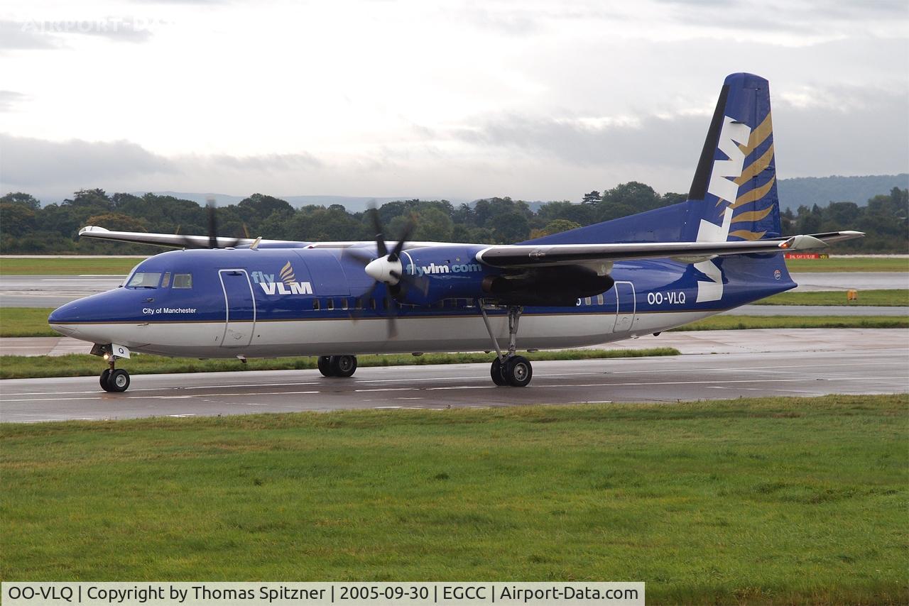 OO-VLQ, 1989 Fokker 50 C/N 20159, 