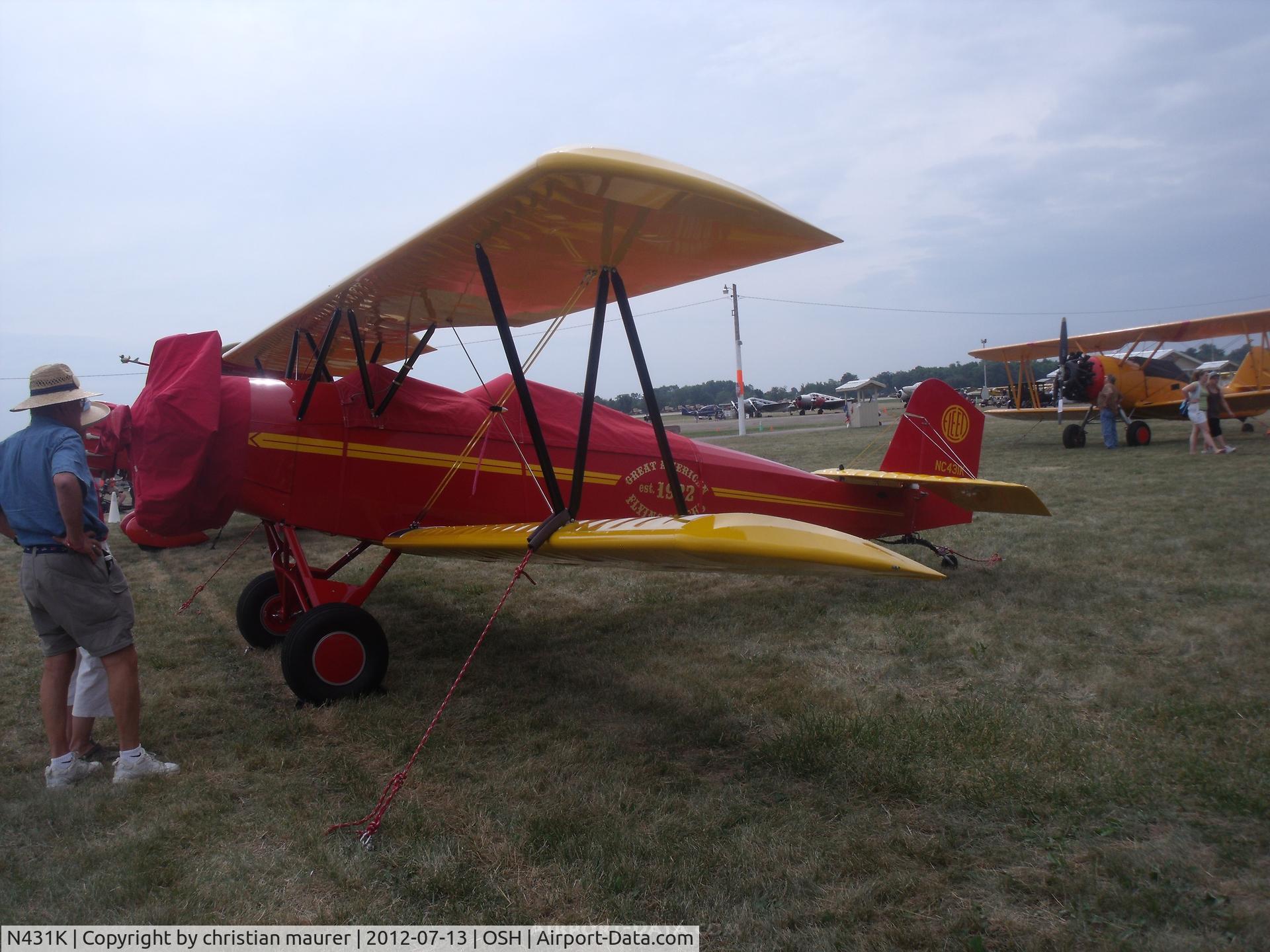 N431K, 1929 Fleet Model 2 C/N 154, fleet 2