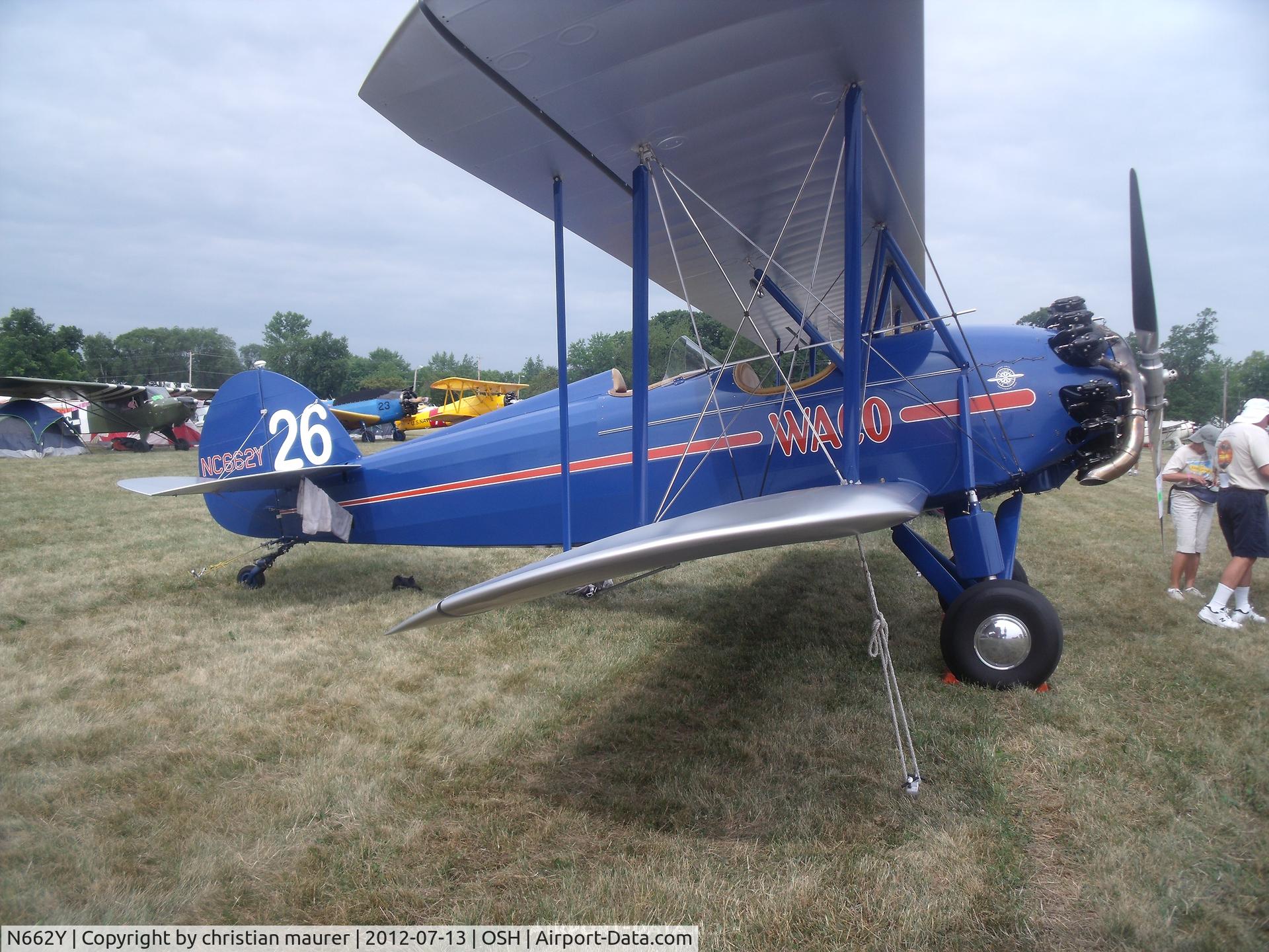 N662Y, Waco ASO C/N 3228, waco aso