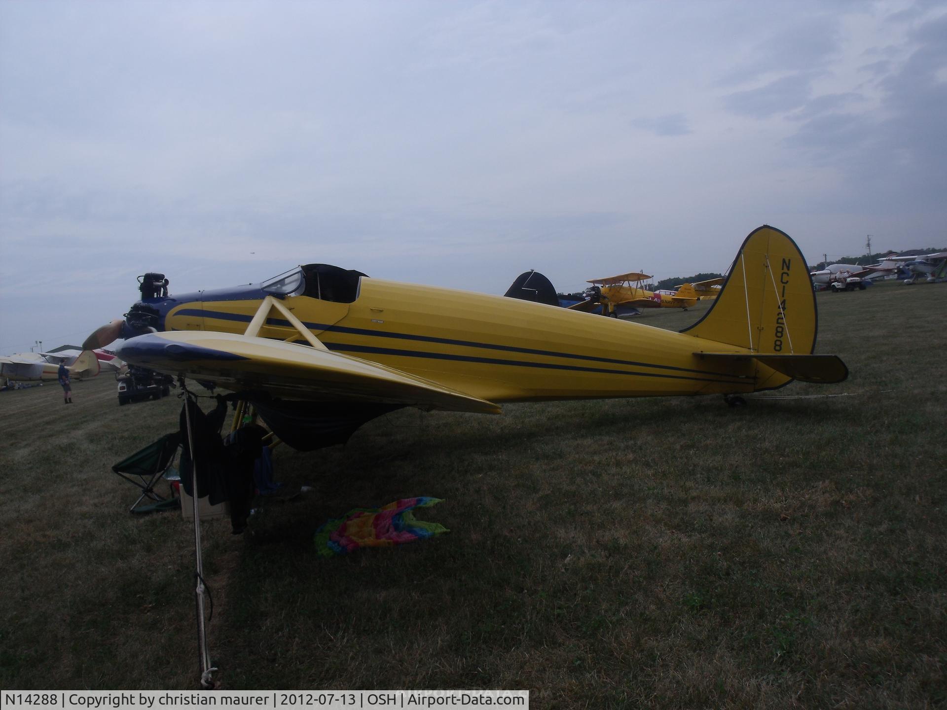 N14288, 1935 Kinner Sportster B C/N 166, sportster b
