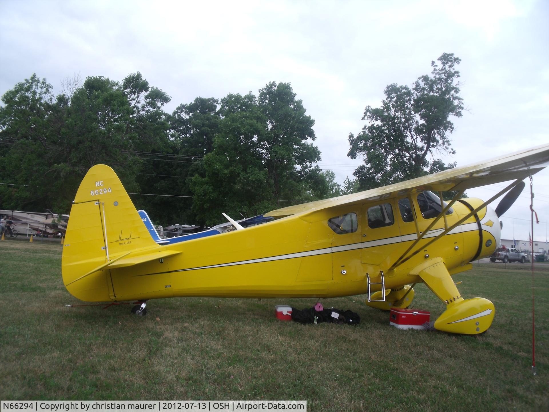 N66294, 1943 Howard Aircraft DGA-15P C/N 892, howard