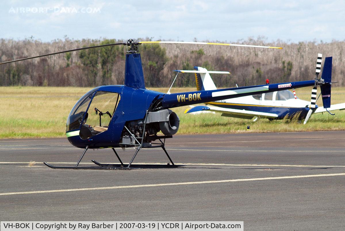 VH-BOK, 2000 Robinson R22 Beta C/N 3964, Robinson R-22 Beta II [3964] Caloundra~VH 19/03/2007. Seen here Caloundra~VH .