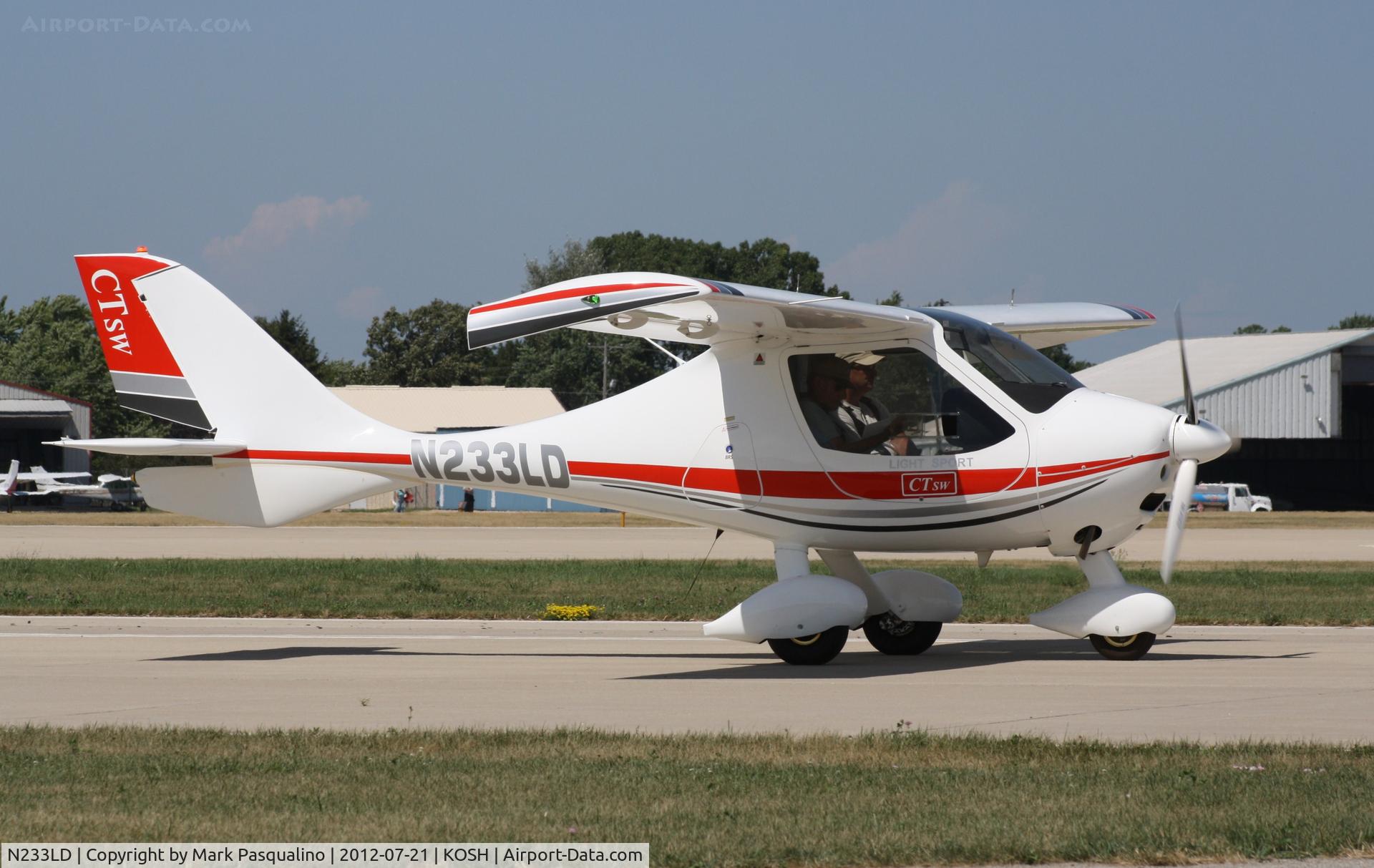 N233LD, 2007 Flight Design CTSW C/N 07-01-10, Flight Design Gmbh CTSW