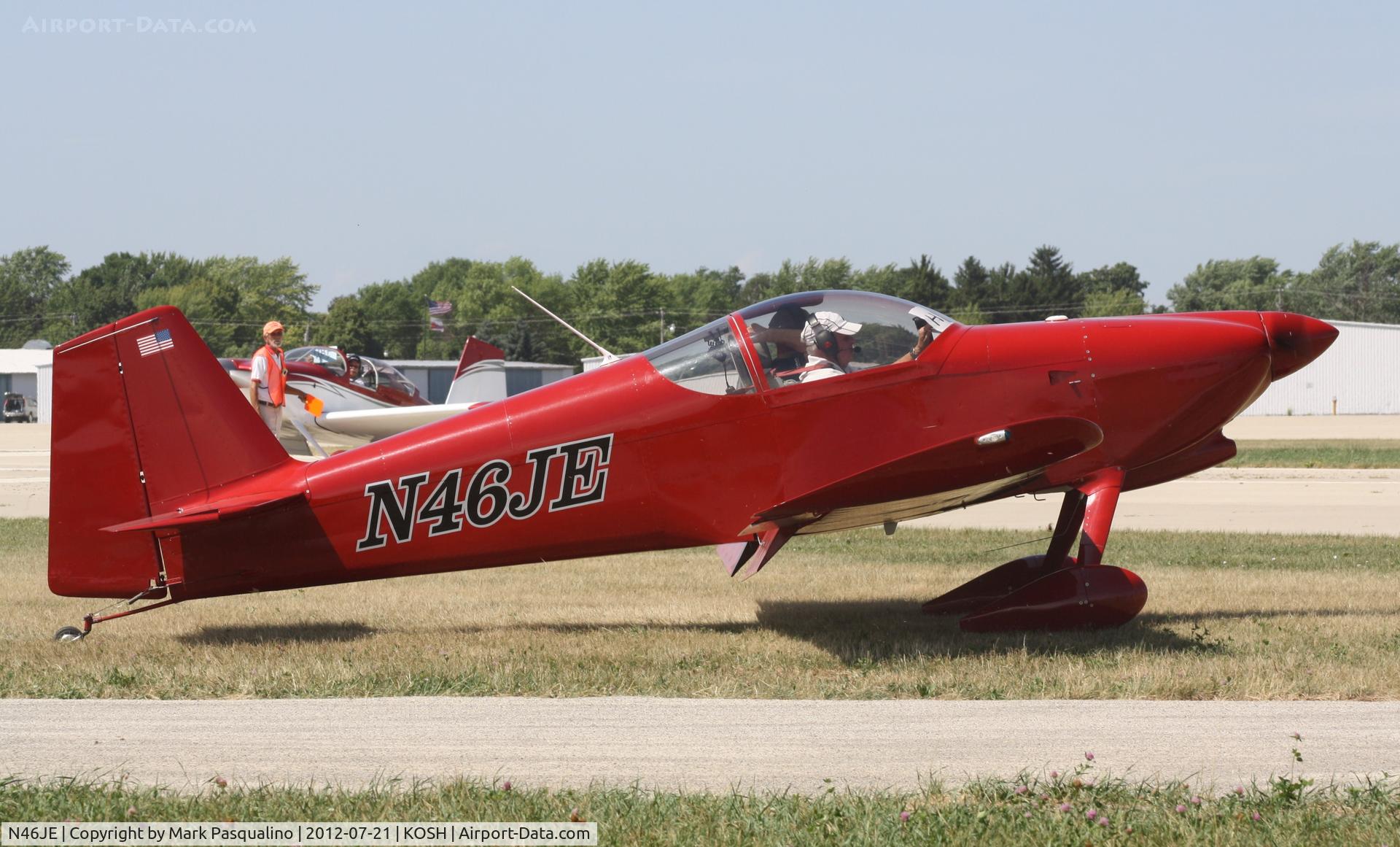 N46JE, 2001 Vans RV-6 C/N 24934, Vans RV-6