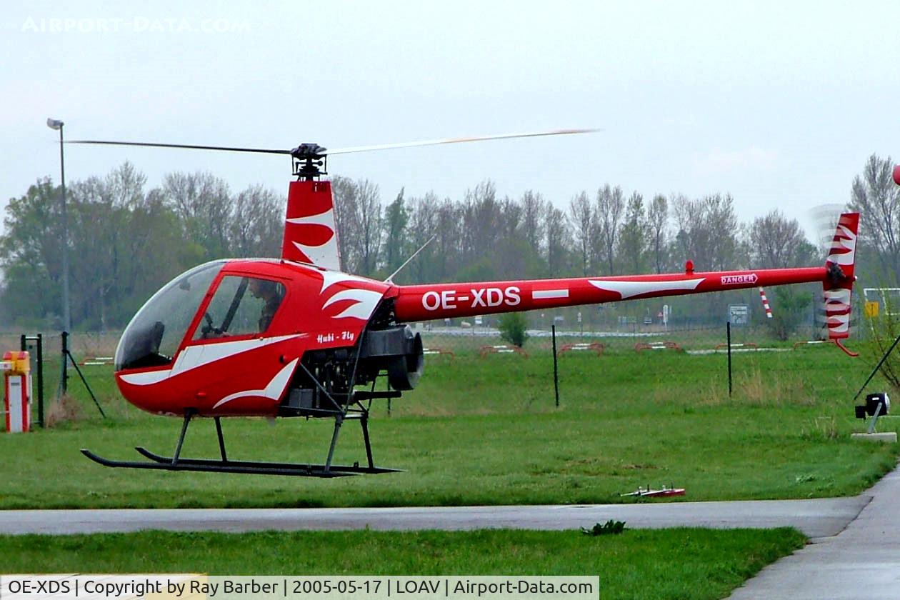 OE-XDS, Robinson R22 Beta C/N 3322, Seen here at Bad Voslau~OE.
