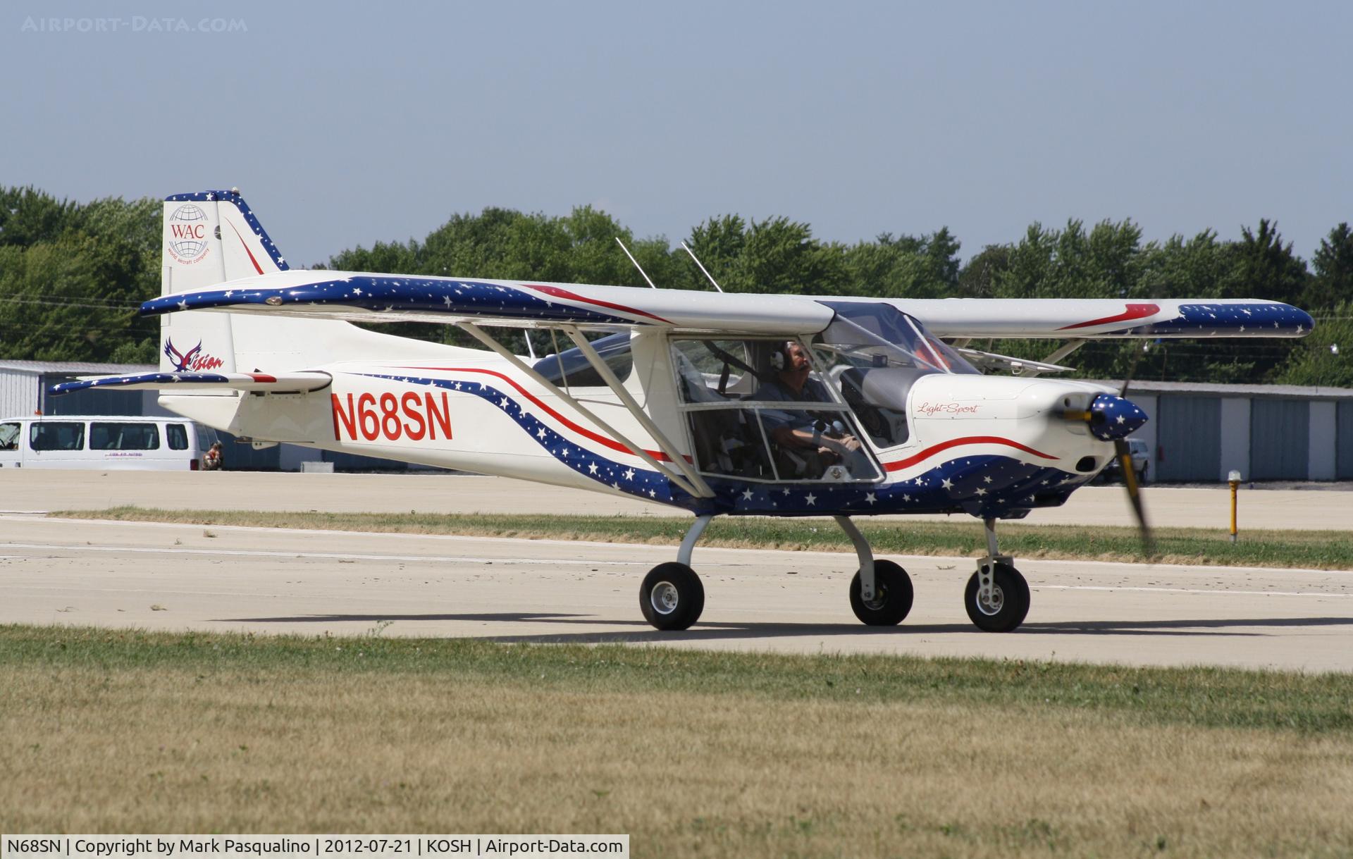N68SN, 2012 World Aircraft Co Sentinel C/N 10-11-90-047, World Aircraft Company Sentinel