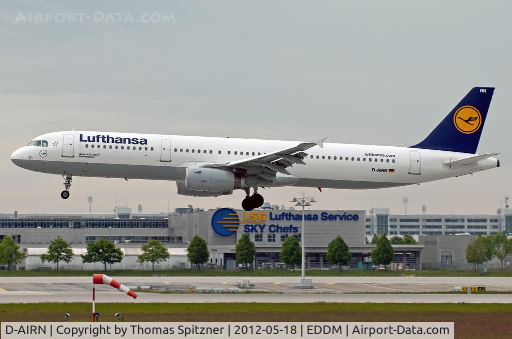 D-AIRN, 1995 Airbus A321-131 C/N 0560, Lufthansa's 
