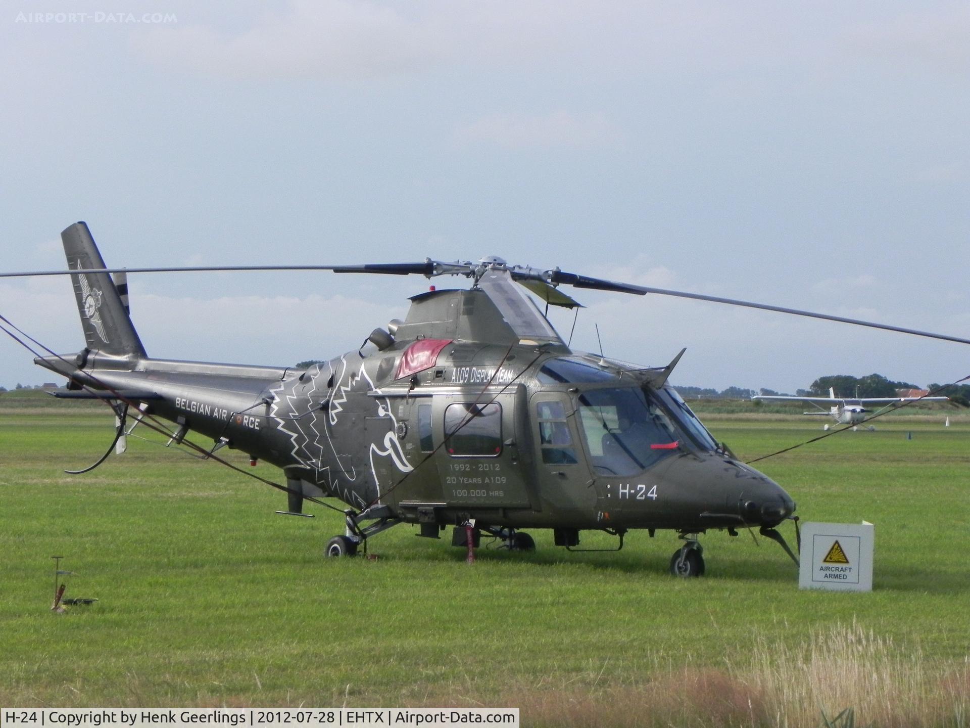 H-24, Agusta A-109BA C/N 0324, Texel Airshow , 28 July 2012