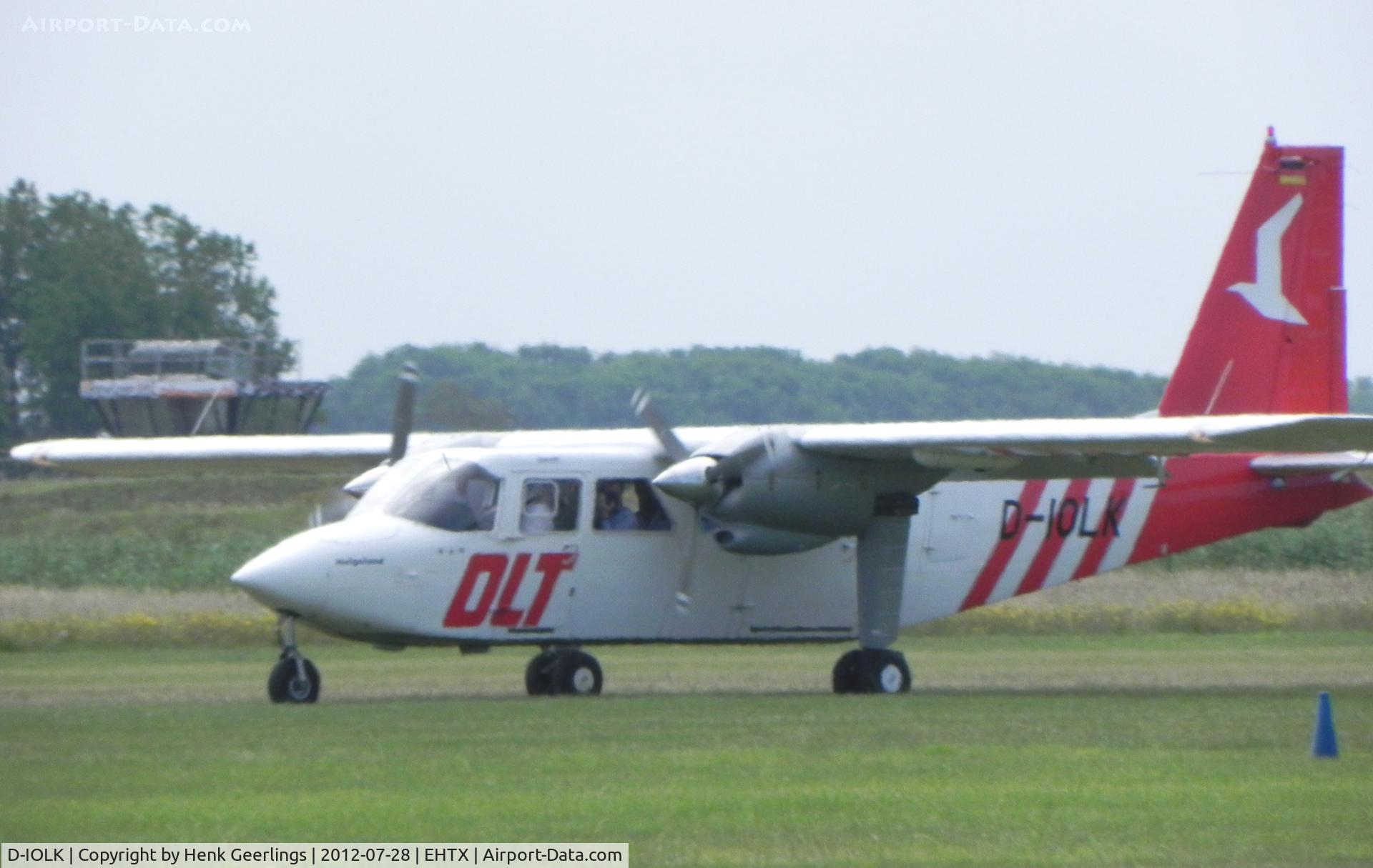 D-IOLK, 2009 Britten-Norman BN-2B-26 Islander C/N 2306, Texel Airshow , 28 July 2012 

OLT - Ostfriesche Lufttransport