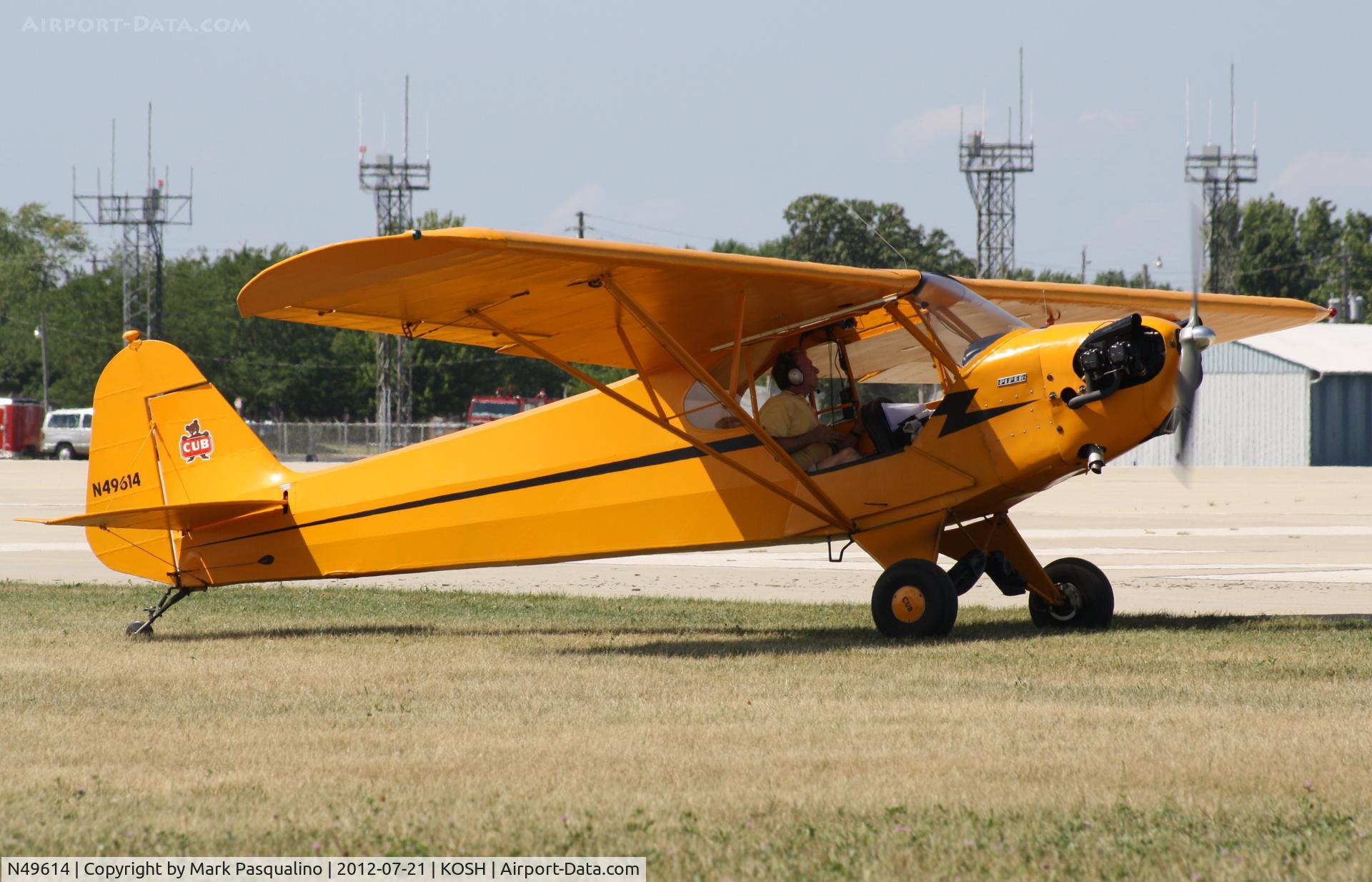 N49614, 1945 Piper J3C-65 Cub Cub C/N G-159, Piper J3C-65