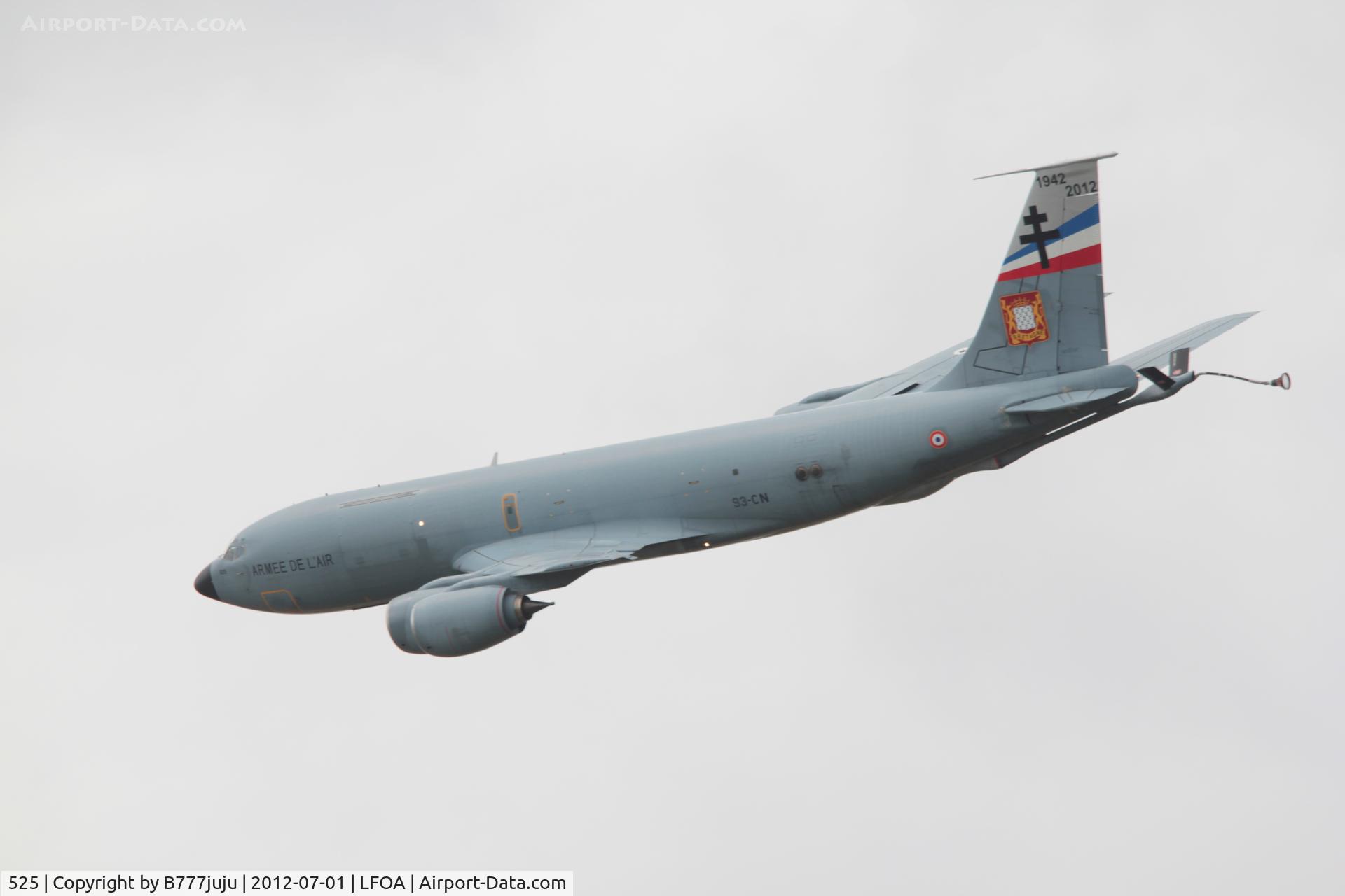 525, 1963 Boeing KC-135R Stratotanker C/N 18508, At Avord Airshow 2012