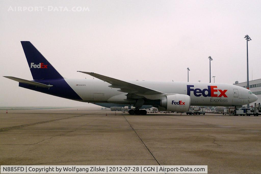 N885FD, 2011 Boeing 777-FS2 C/N 41064, visitor