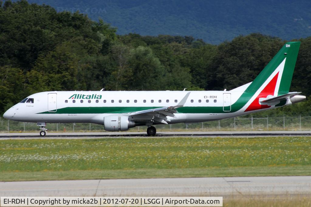 EI-RDH, 2012 Embraer 175LR (ERJ-170-200LR) C/N 17000339, Landing in 23