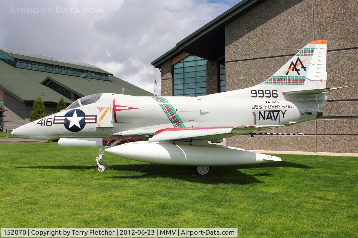 152070, Douglas A-4E Skyhawk C/N 13458, At Evergreen Air and Space Museum