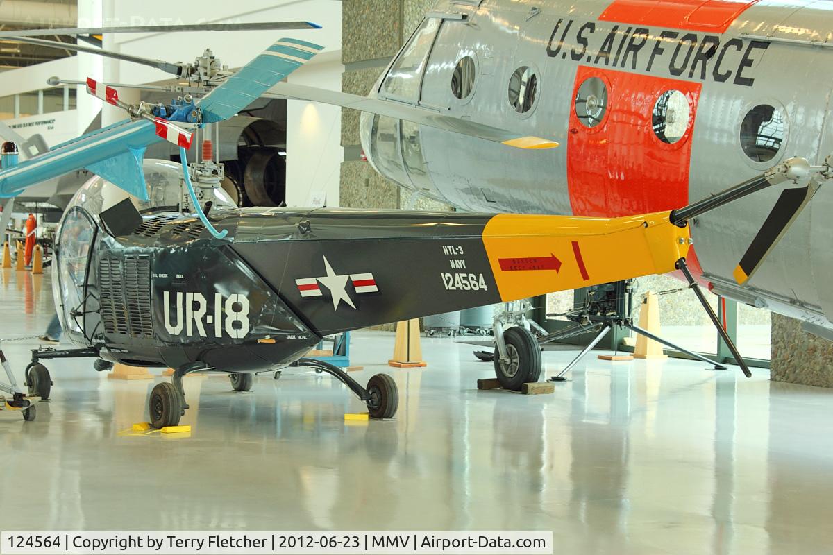 124564, 1950 Bell HTL-3 C/N 168, At Evergreen Air and Space Museum