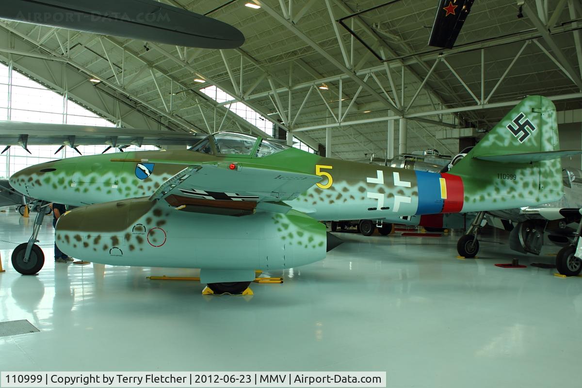110999, Messerschmitt Me-262A-1c Schwalbe Replica C/N Not found 110999, At Evergreen Air and Space Museum