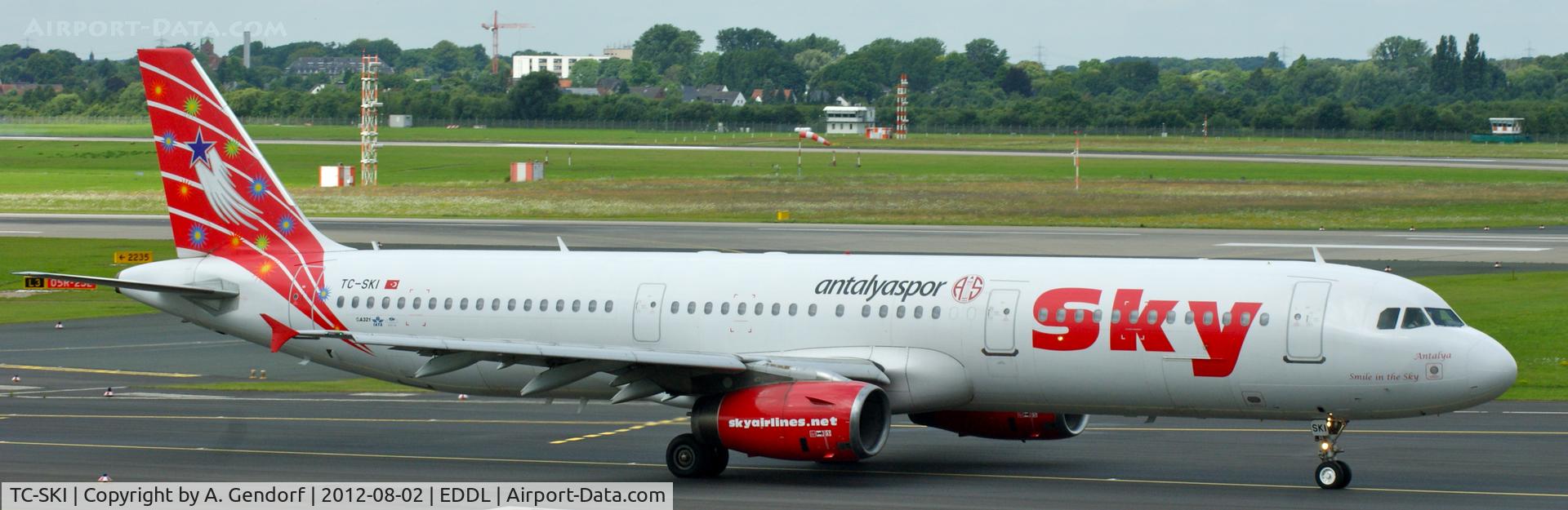 TC-SKI, 1998 Airbus A321-231 C/N 0811, Sky Airlines (