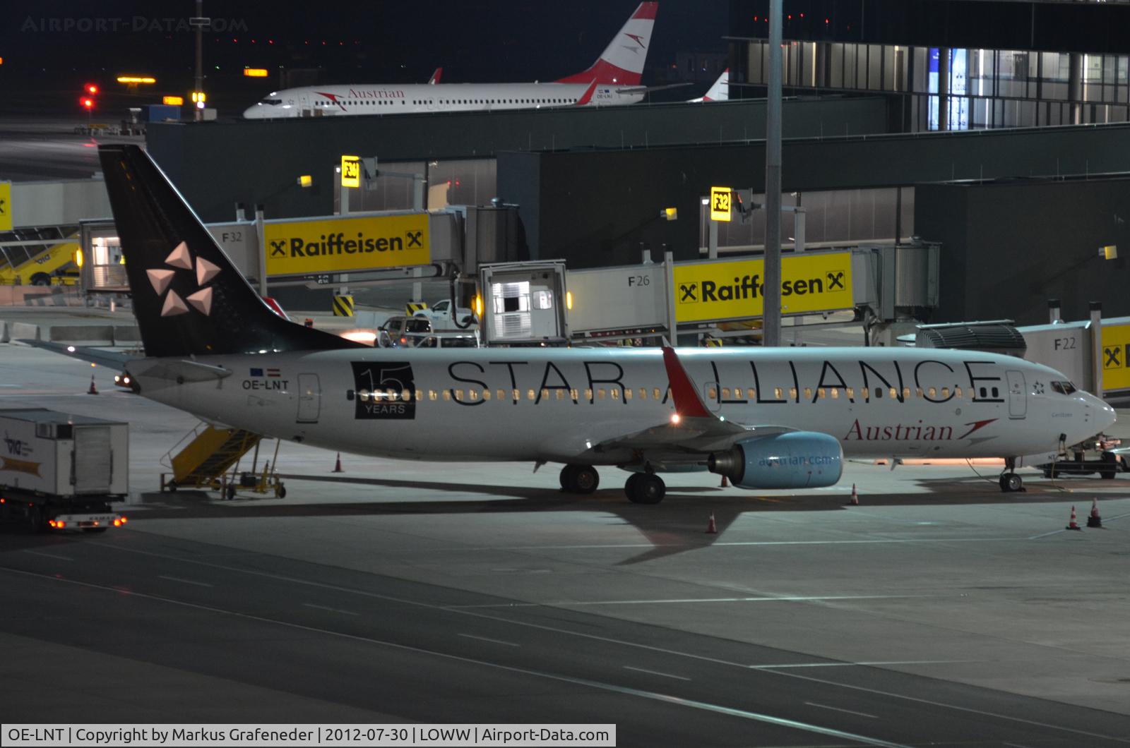 OE-LNT, 2006 Boeing 737-8Z9 C/N 33834, boarding complete on 