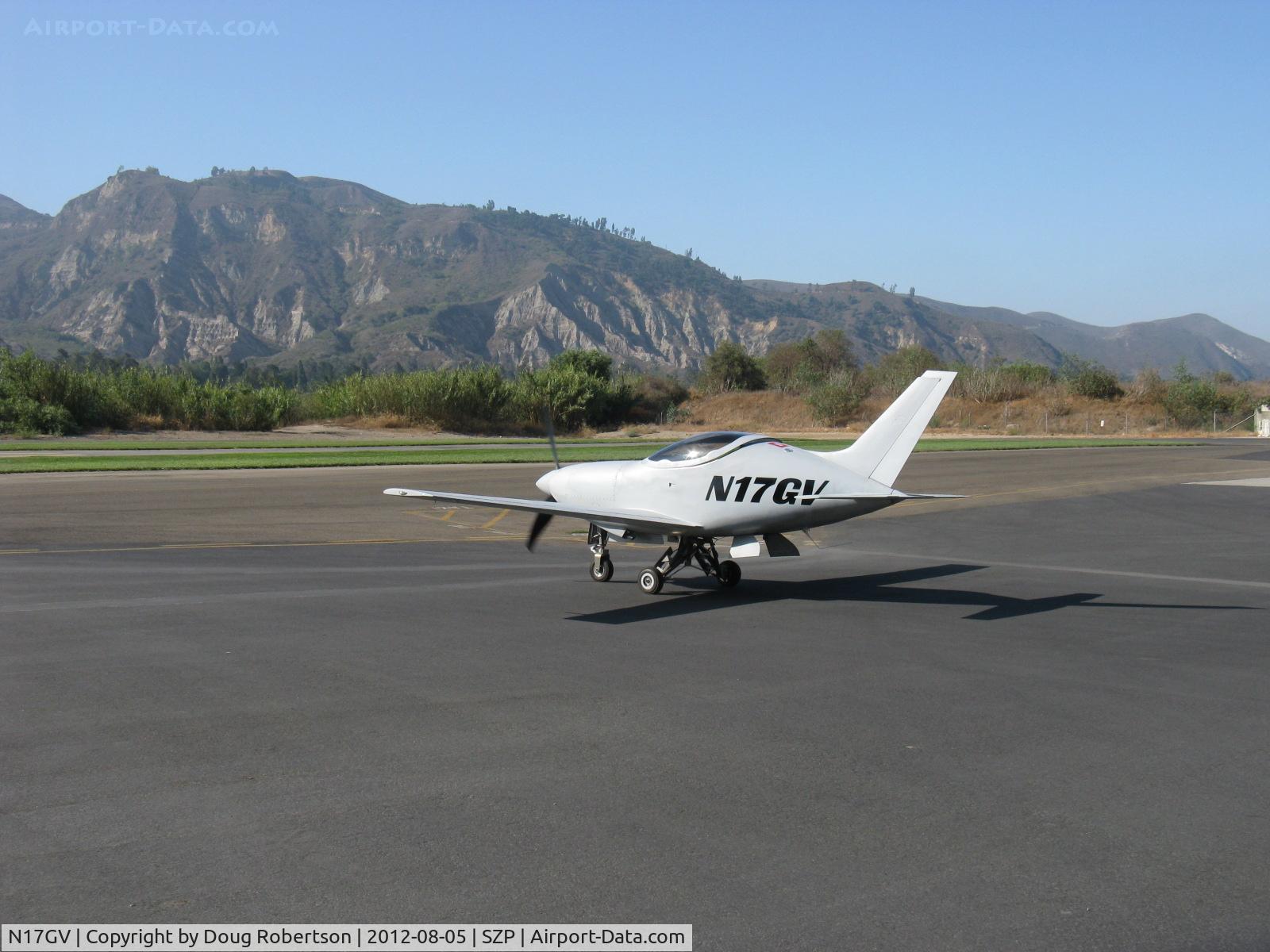 N17GV, Questair Venture C/N 9, 2011 Mercer Questair VENTURE SPIRIT, Continental IO-550 300 Hp, conversion to retractable gear version by Aviation F/X, taxi