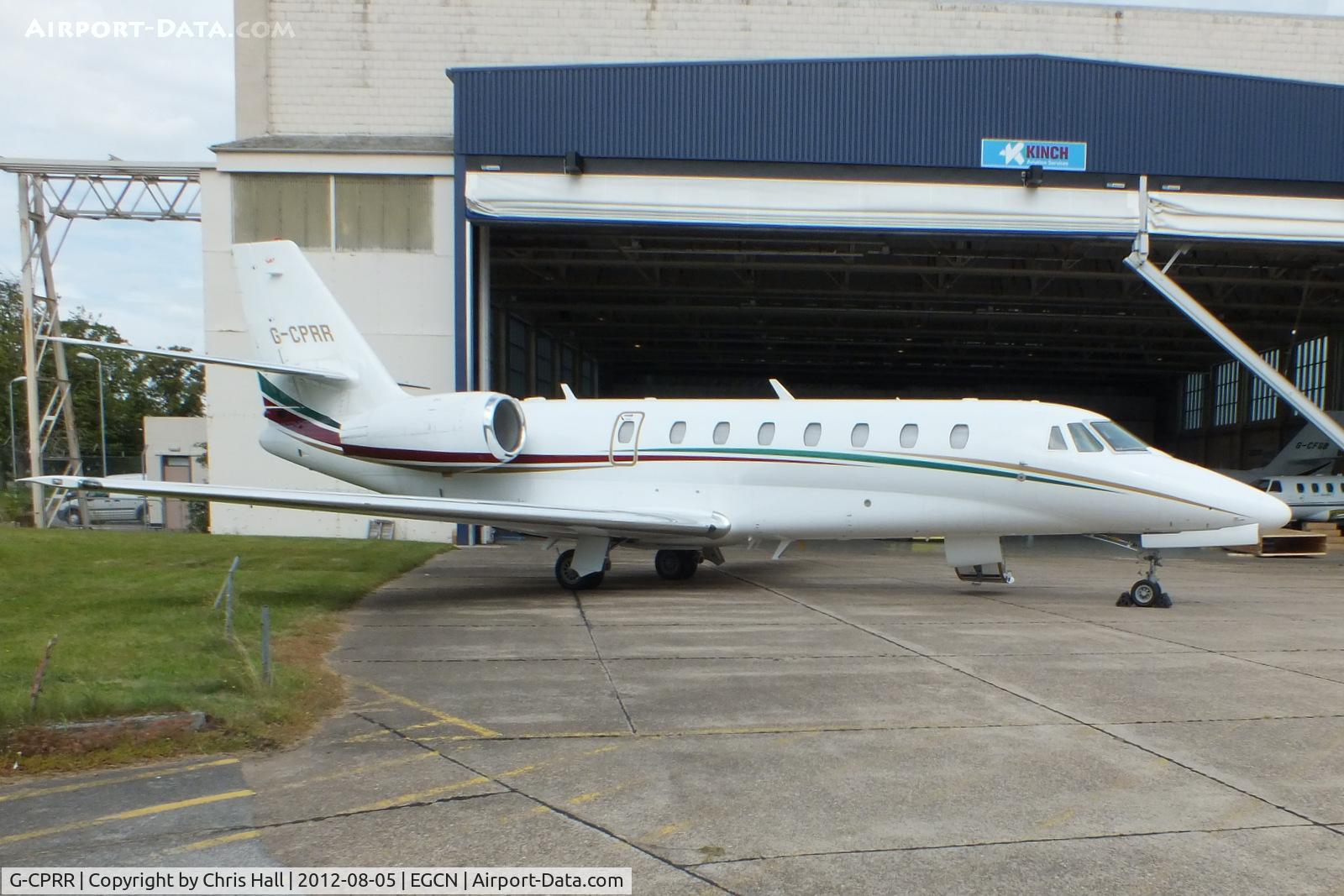 G-CPRR, 2009 Cessna 680 Citation Sovereign C/N 680-0276, Eurojet Aviation Ltd